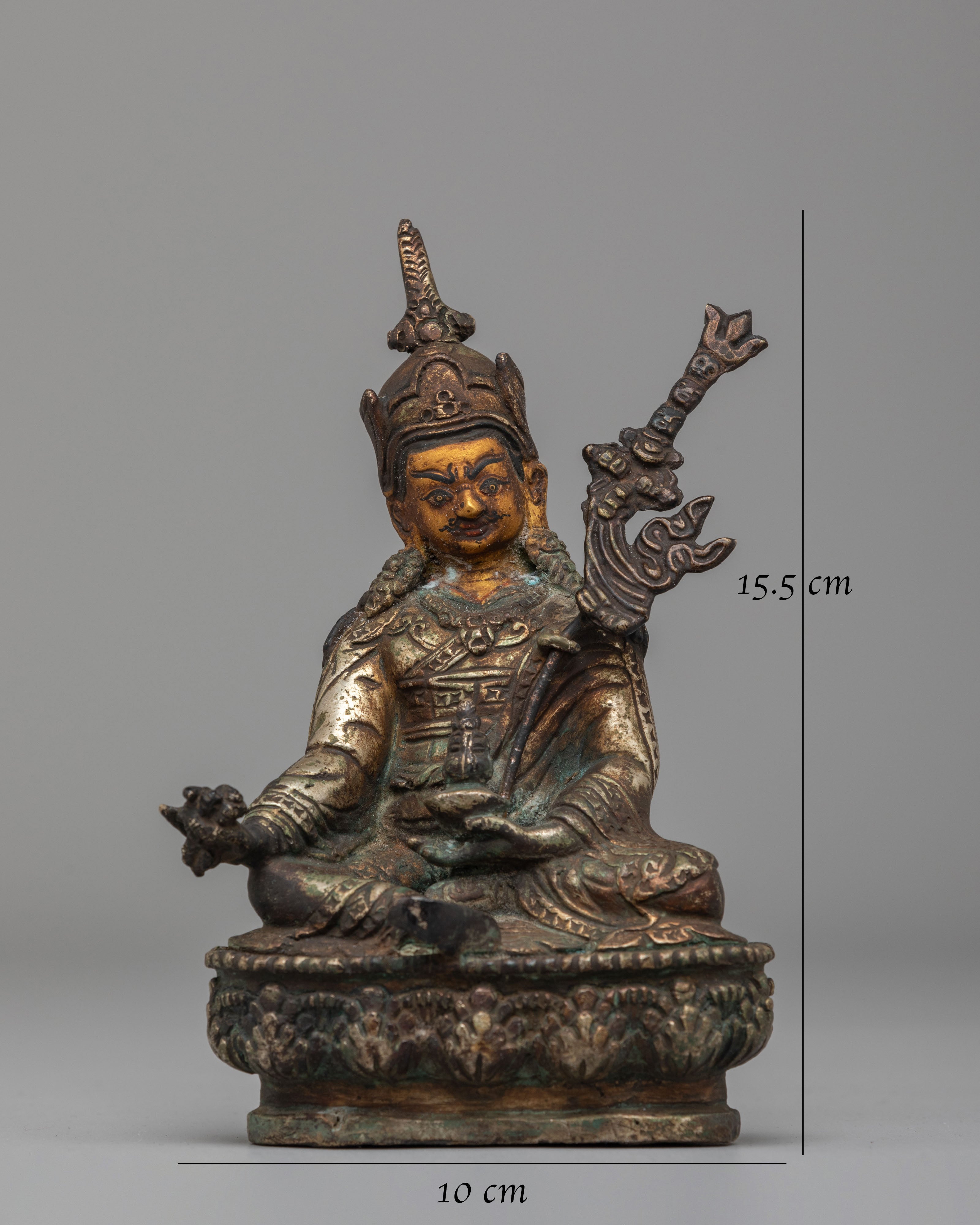 Handcrafted Altar Guru Rinpoche Statue | Padmasambhava Buddhist Art