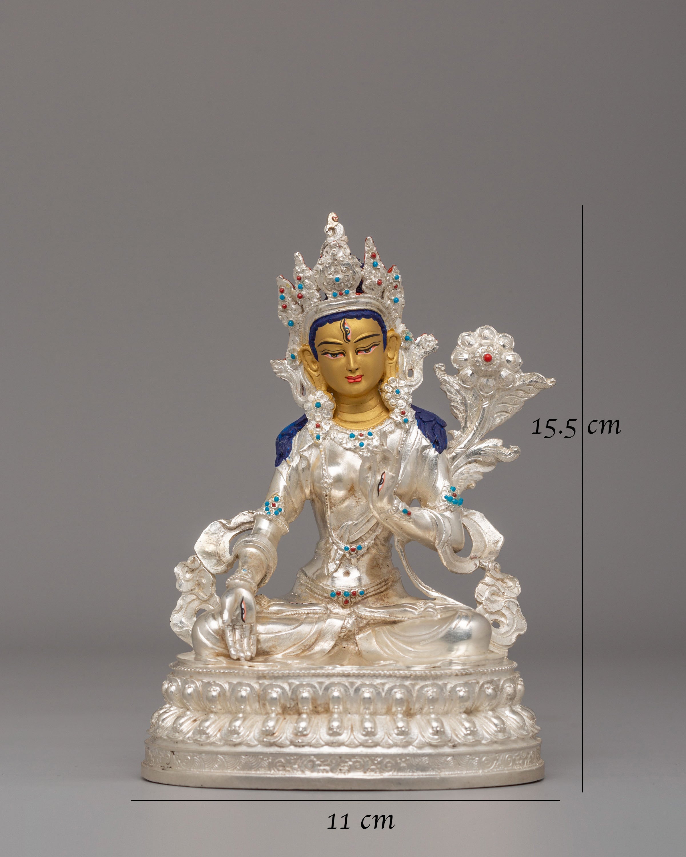 Traditional Sita Tara Deity Statue | Goddess of Compassion & Healing