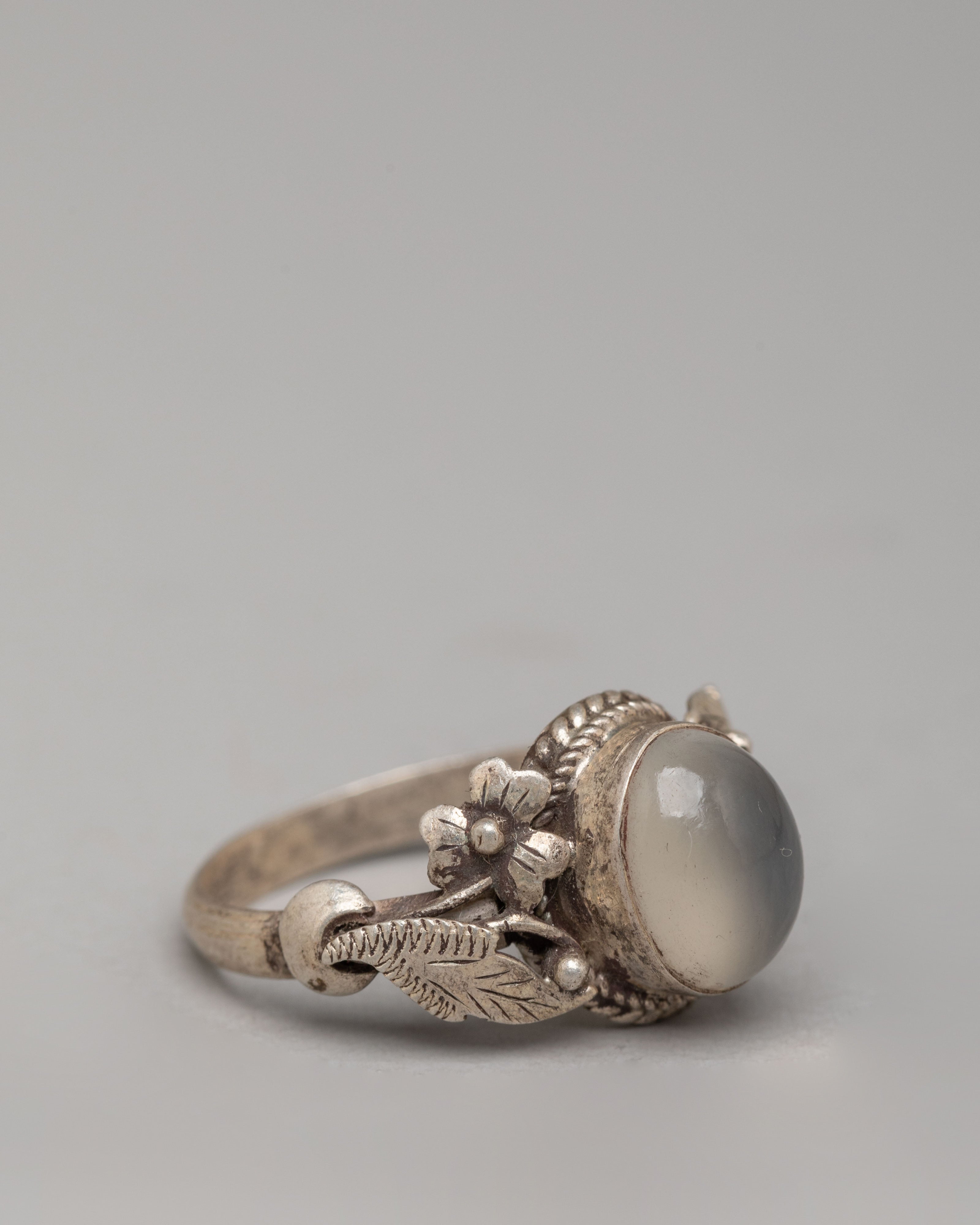 Handmade Ring Set | Silver and Gemstone Jewelry | Spiritual Accessories