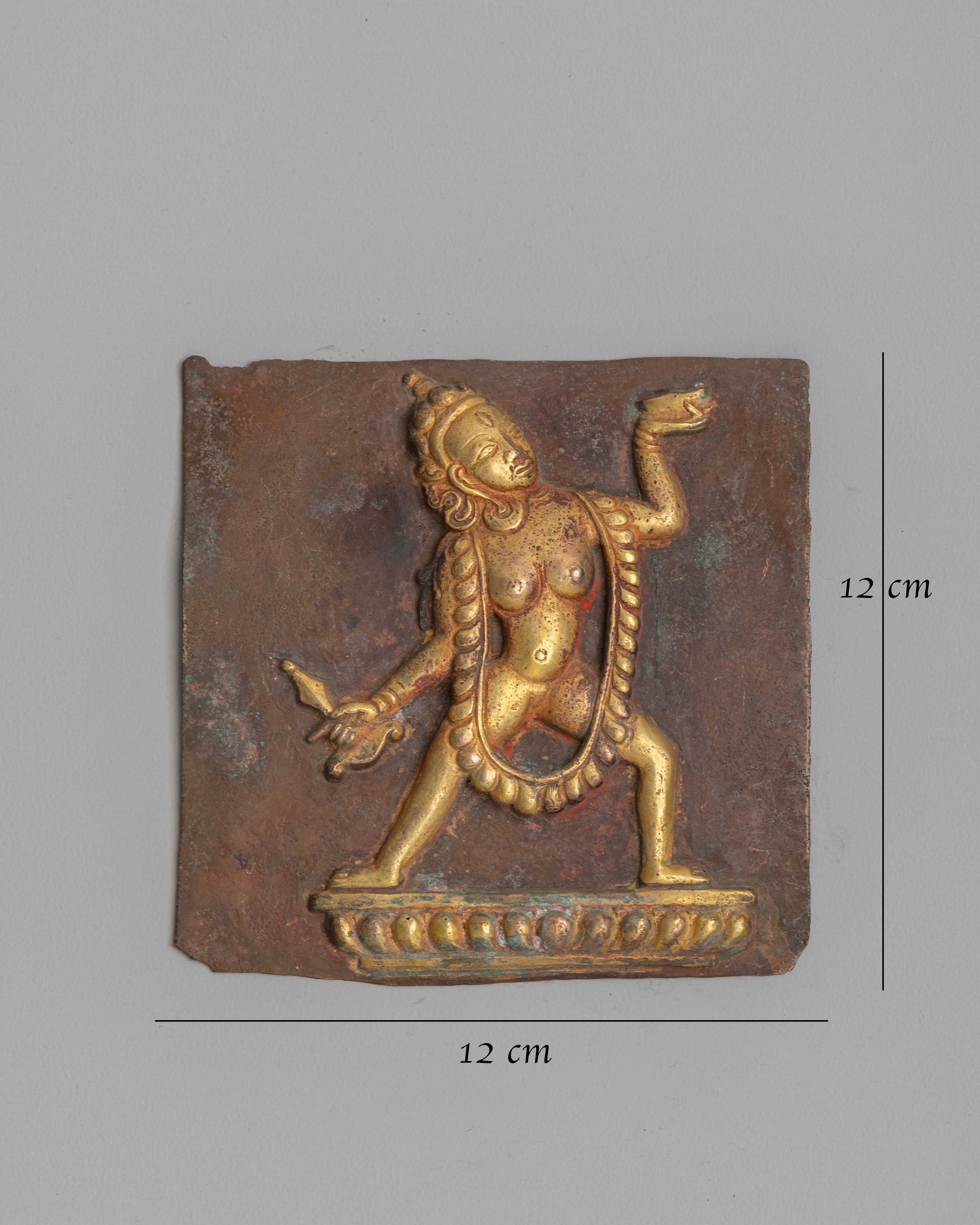 Traditional Vajrayogini Wall Hanging | Handcrafted Tibetan Artwork