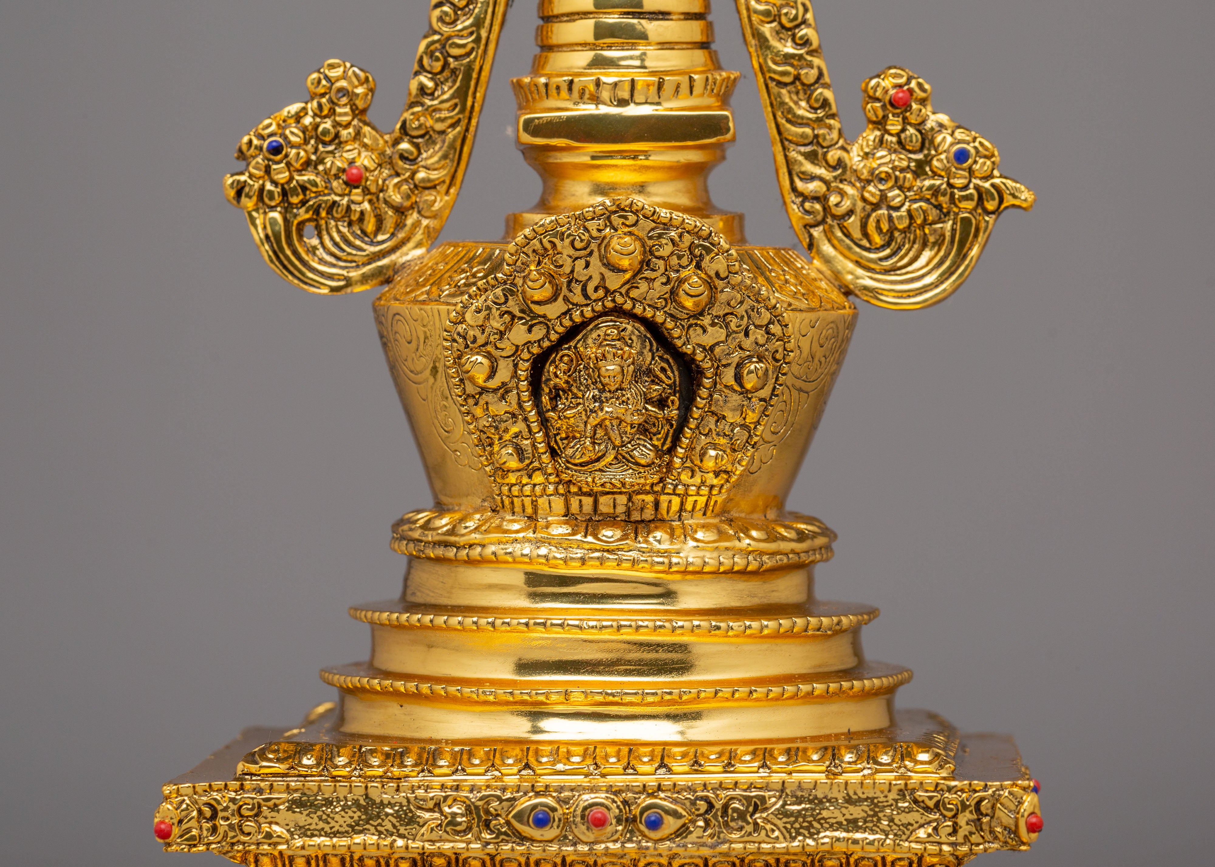 Spiritual Namgyal Chorten Stupa | Tibetan Copper Stupa for Spiritual Practice