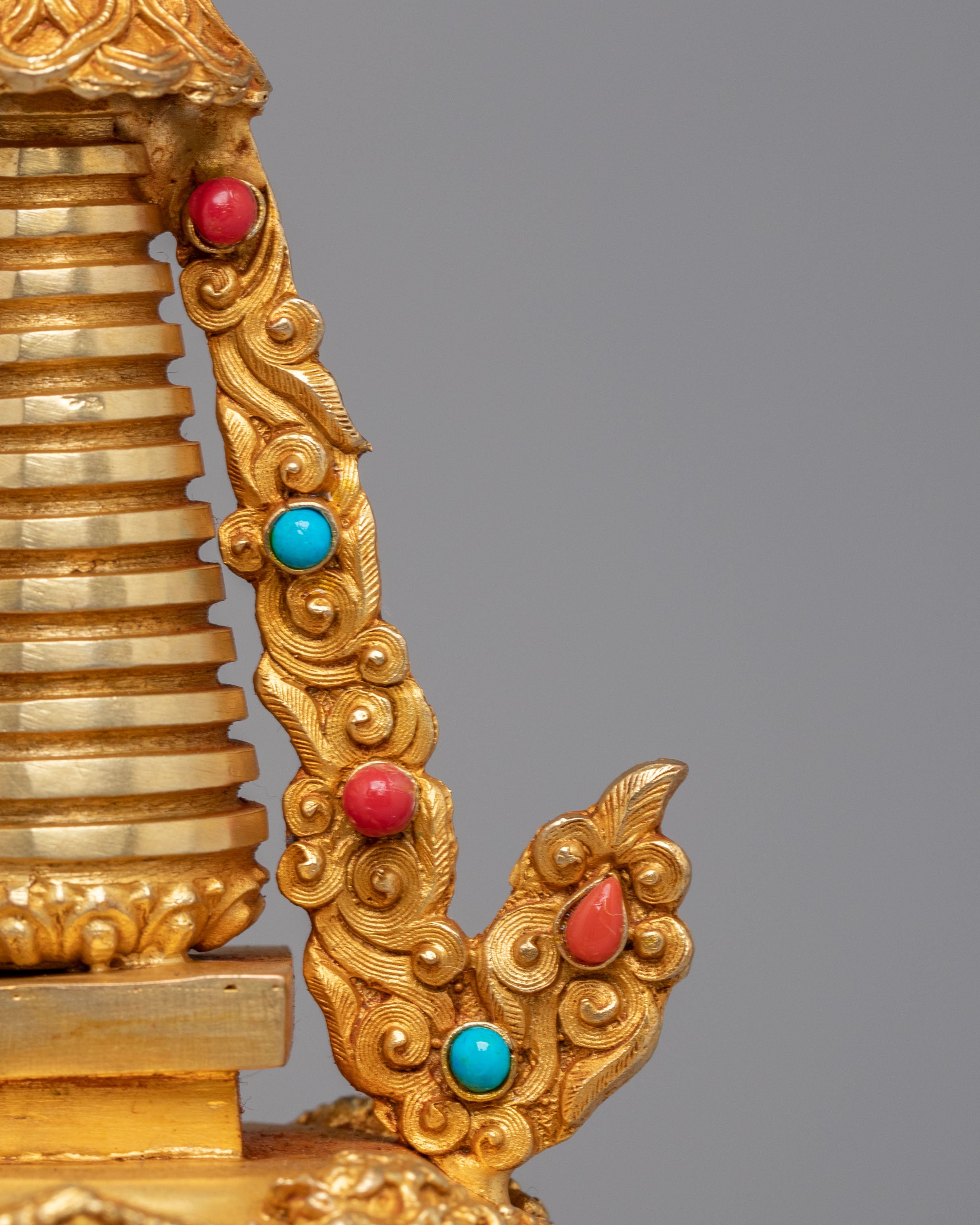 Vajrayana Altar Great Miracles Stupa | A Sacred Symbol of Enlightenment