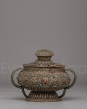 Buddhist Dhupur Rice Pot