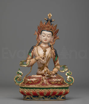 Sacred Handcrafted Figurine of Vajrasattva