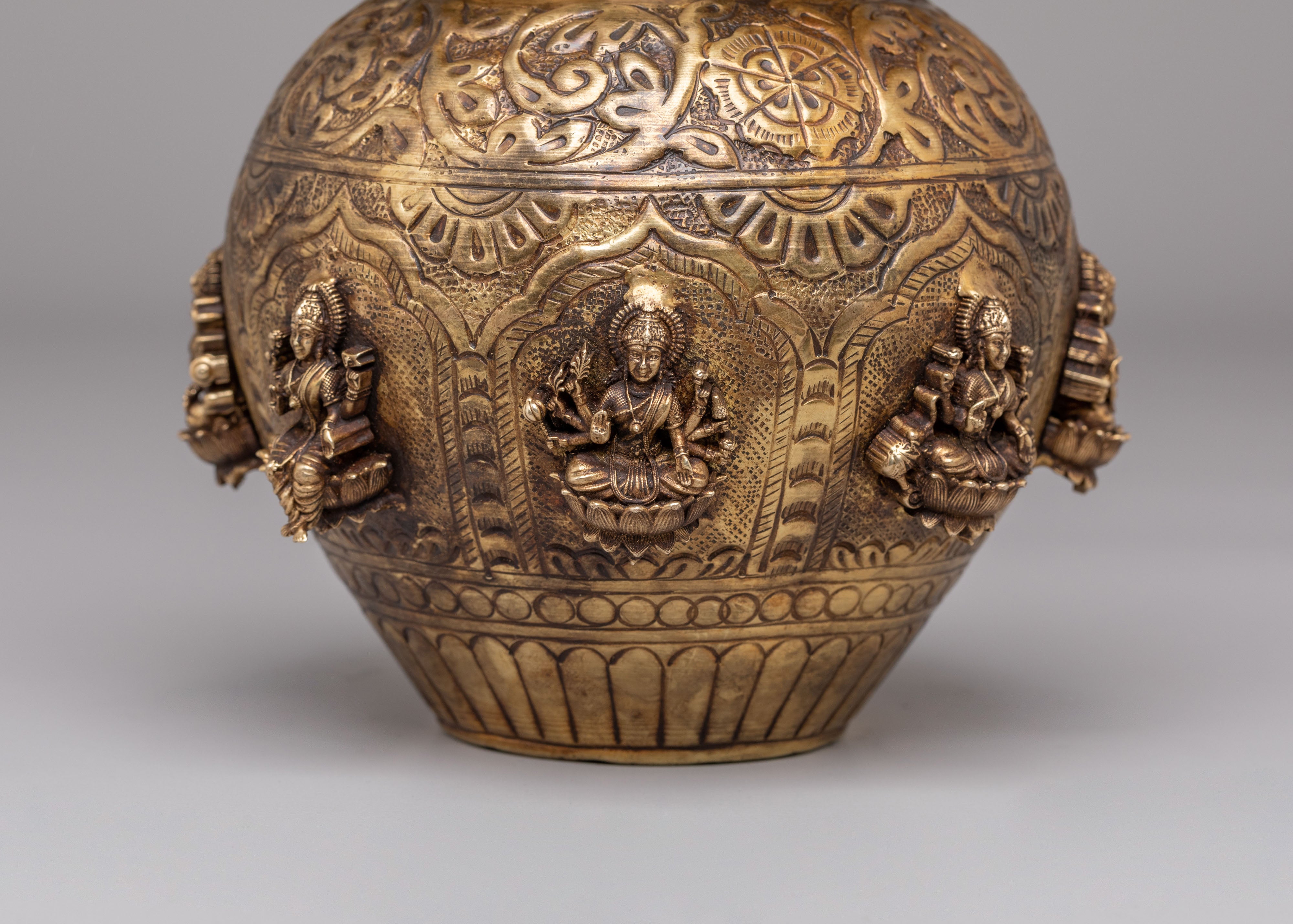 Handmade Kalash for Ritual Use | Sacred Offering Vessel