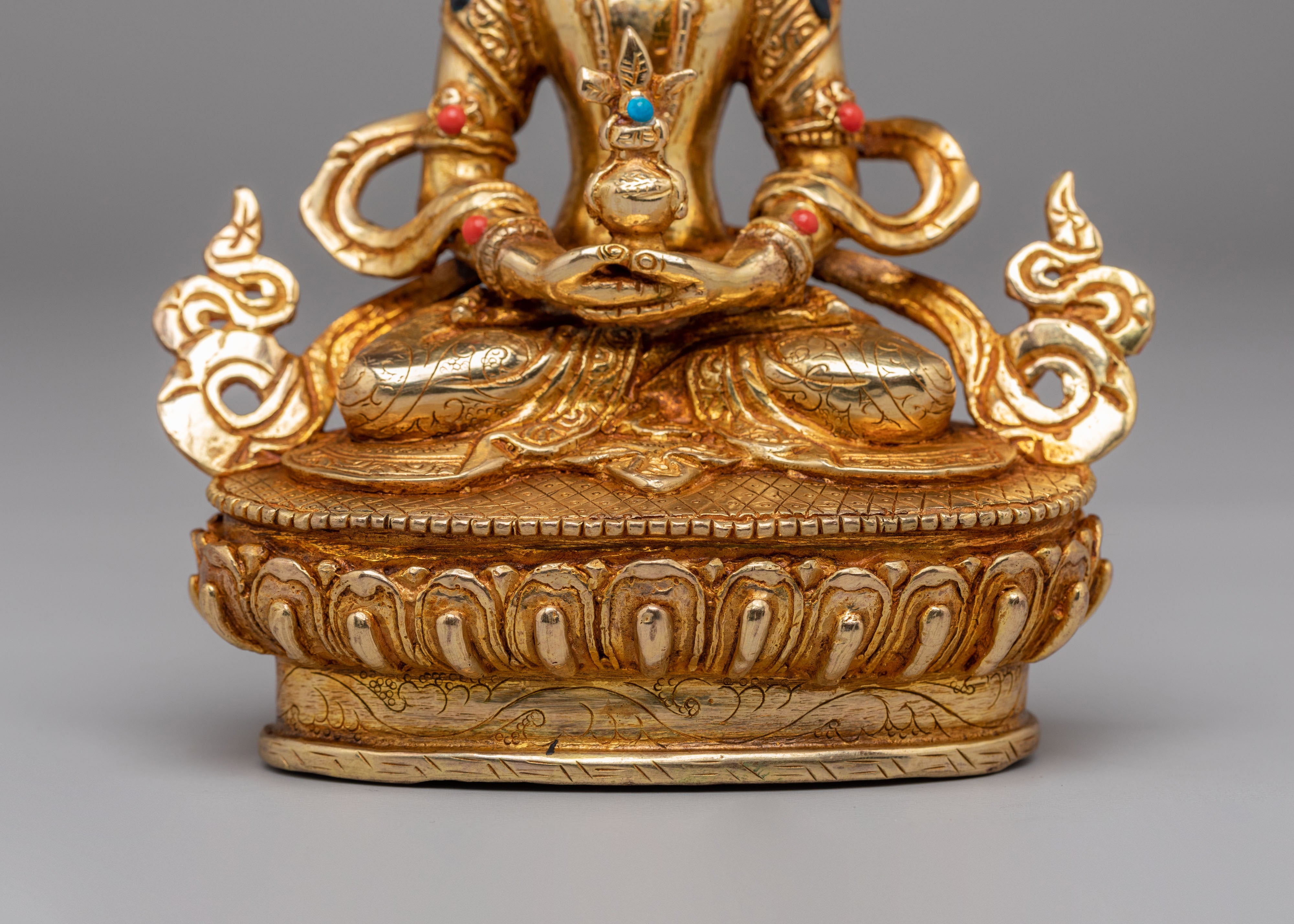 Amitayus Sacred Longevity Deity Sculpture | Symbol of Longevity, Vitality, and Infinite Life