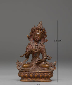 Handmade Vajrasattva Statue for Purification | Tibetan Vajrasattva Figure