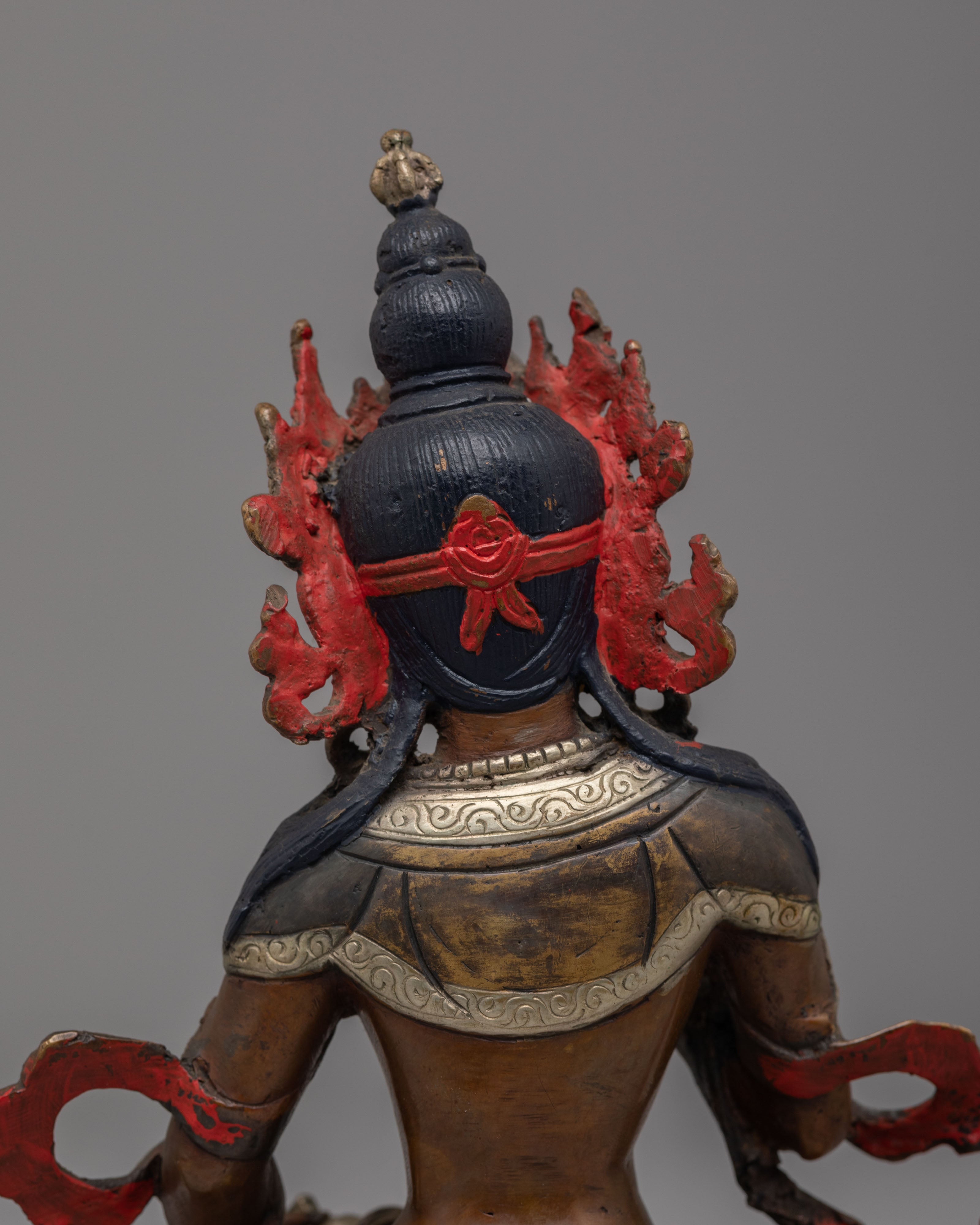 Sacred Tibetan Vajrasattva Purification Statue | Tibetan Buddhist Purification Deity