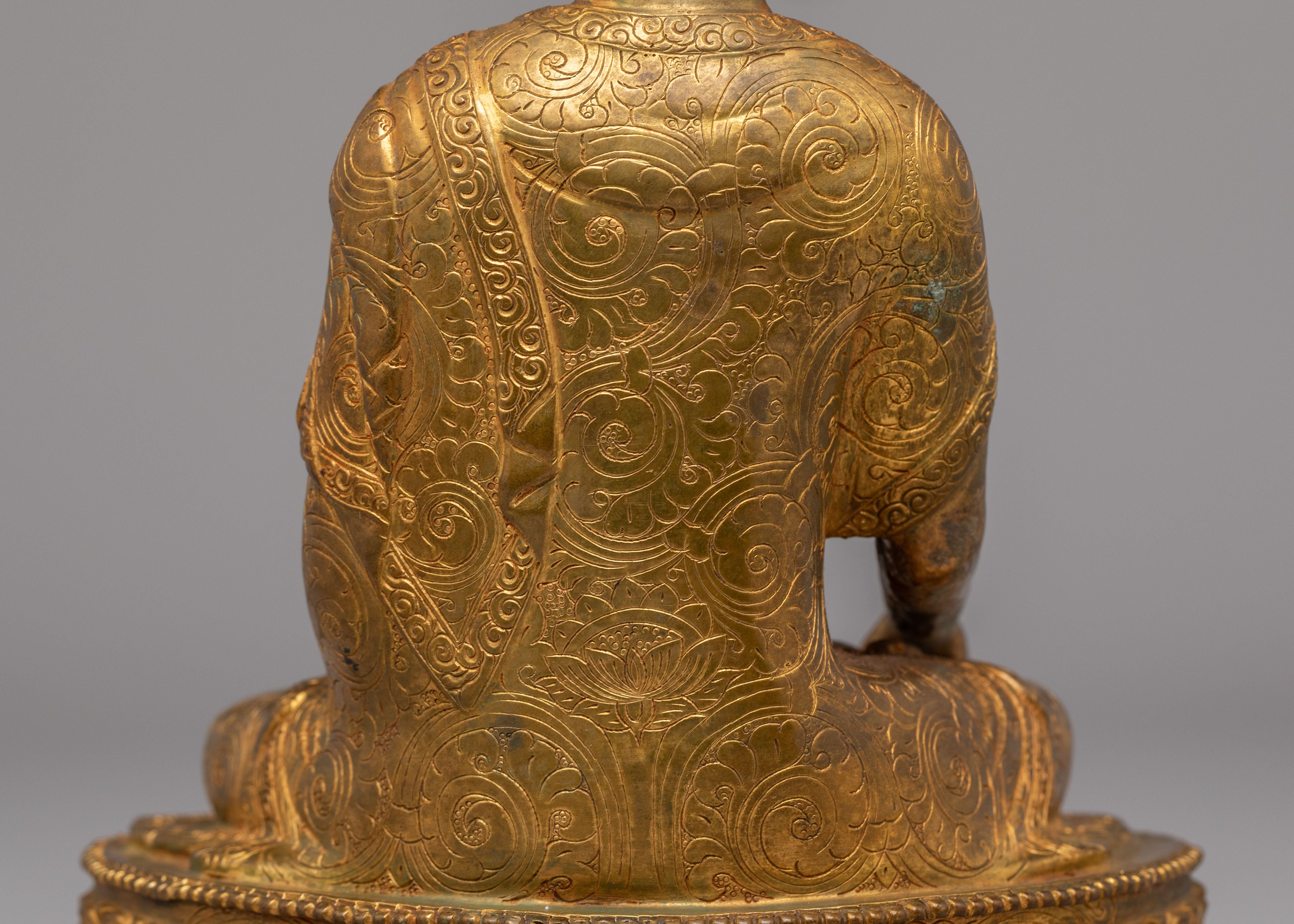 Spiritual Shakyamuni Buddha Enlightened Sculpture | Dharma Statue