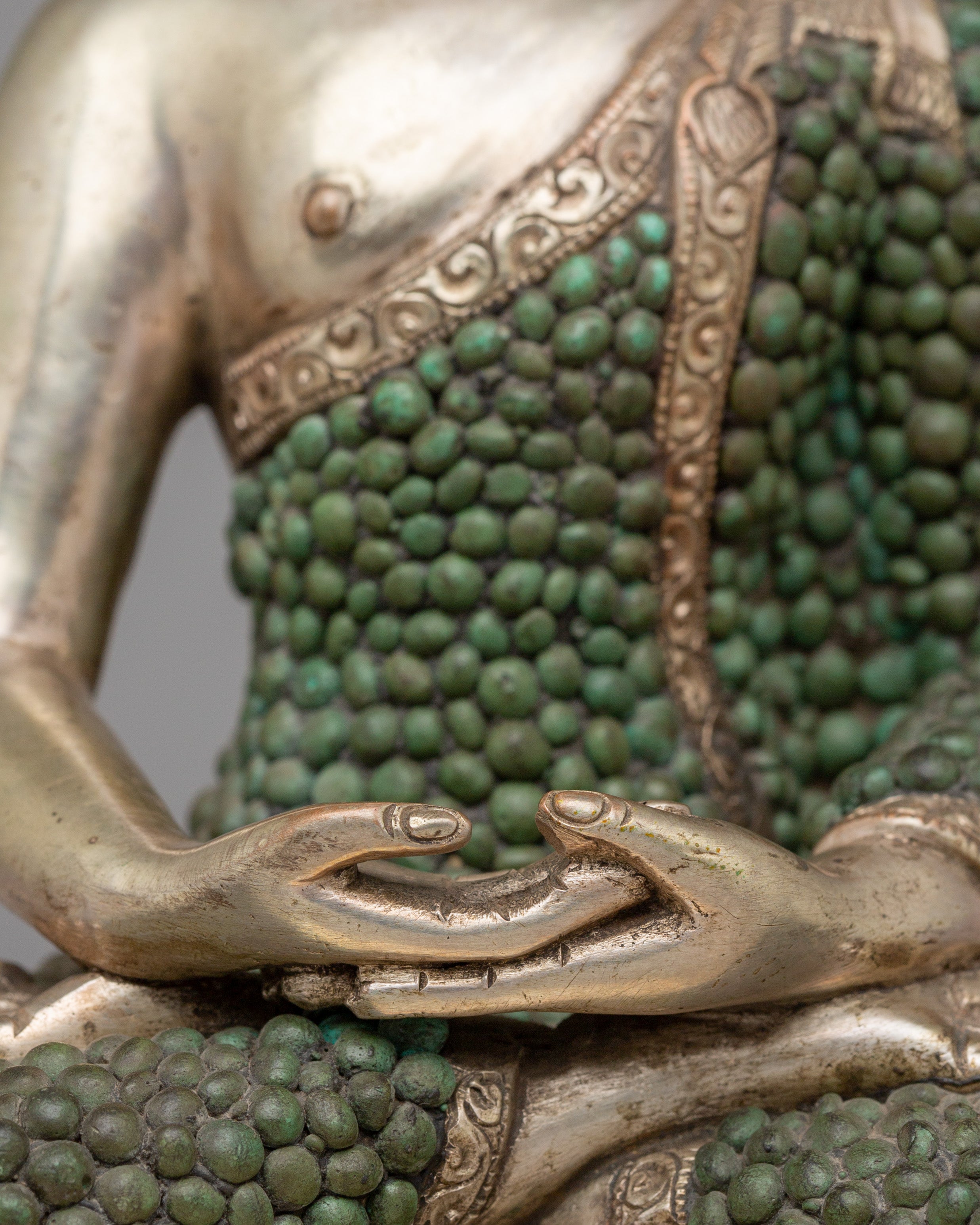 Himalayan Amitabha Buddha Altar Sculpture | Buddha of Infinite Light
