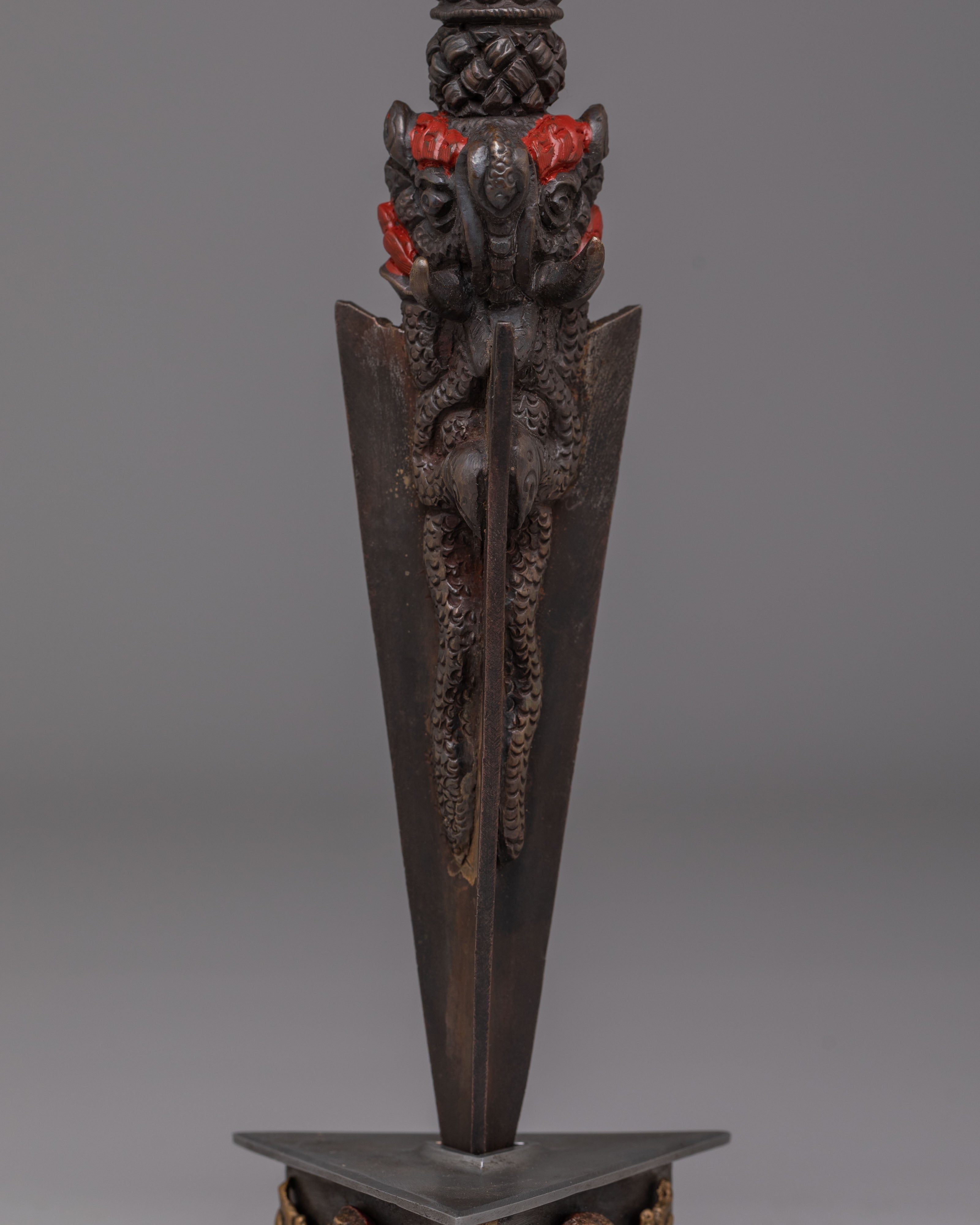 Handcrafted Sacred Tibetan Phurba | Ritual Dagger for Spiritual Practice