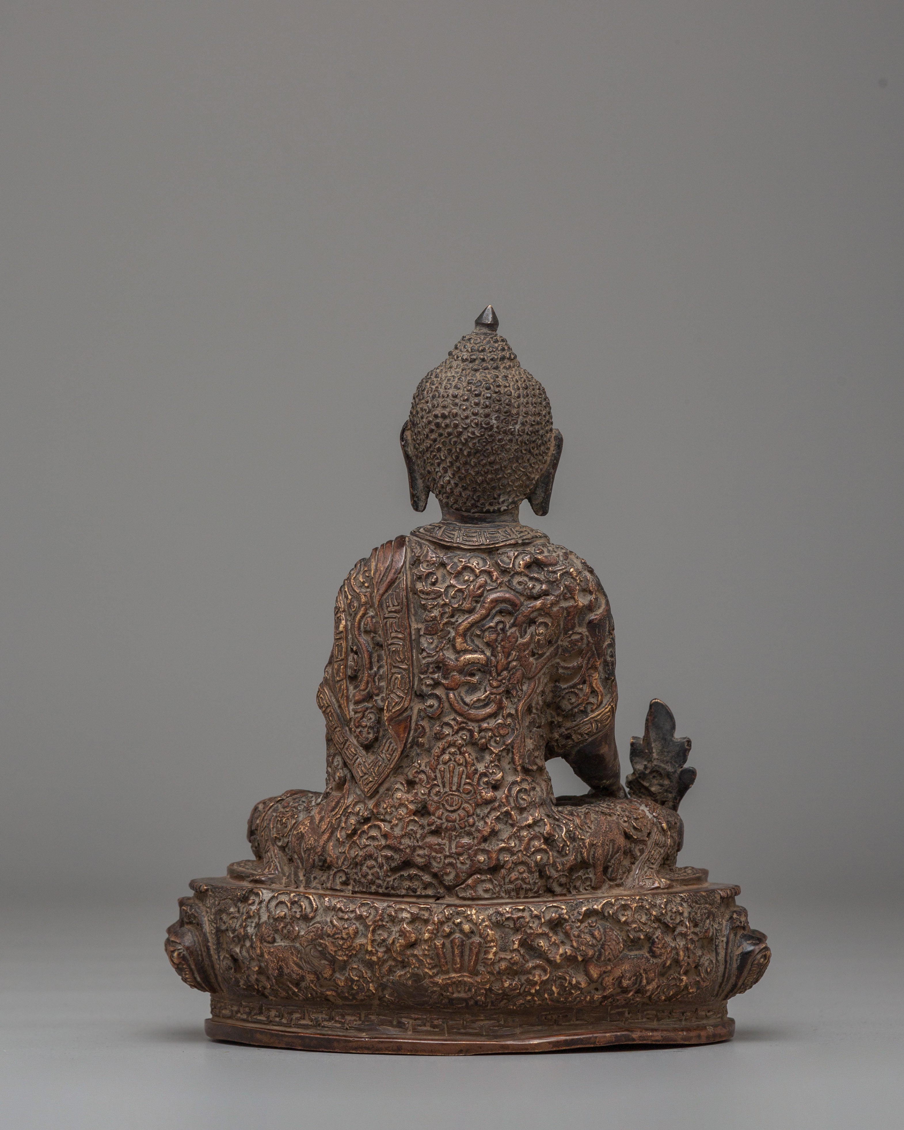 Medicine Buddha Spiritual Healing Statue | Buddha of Compassion &amp; Inner Peace