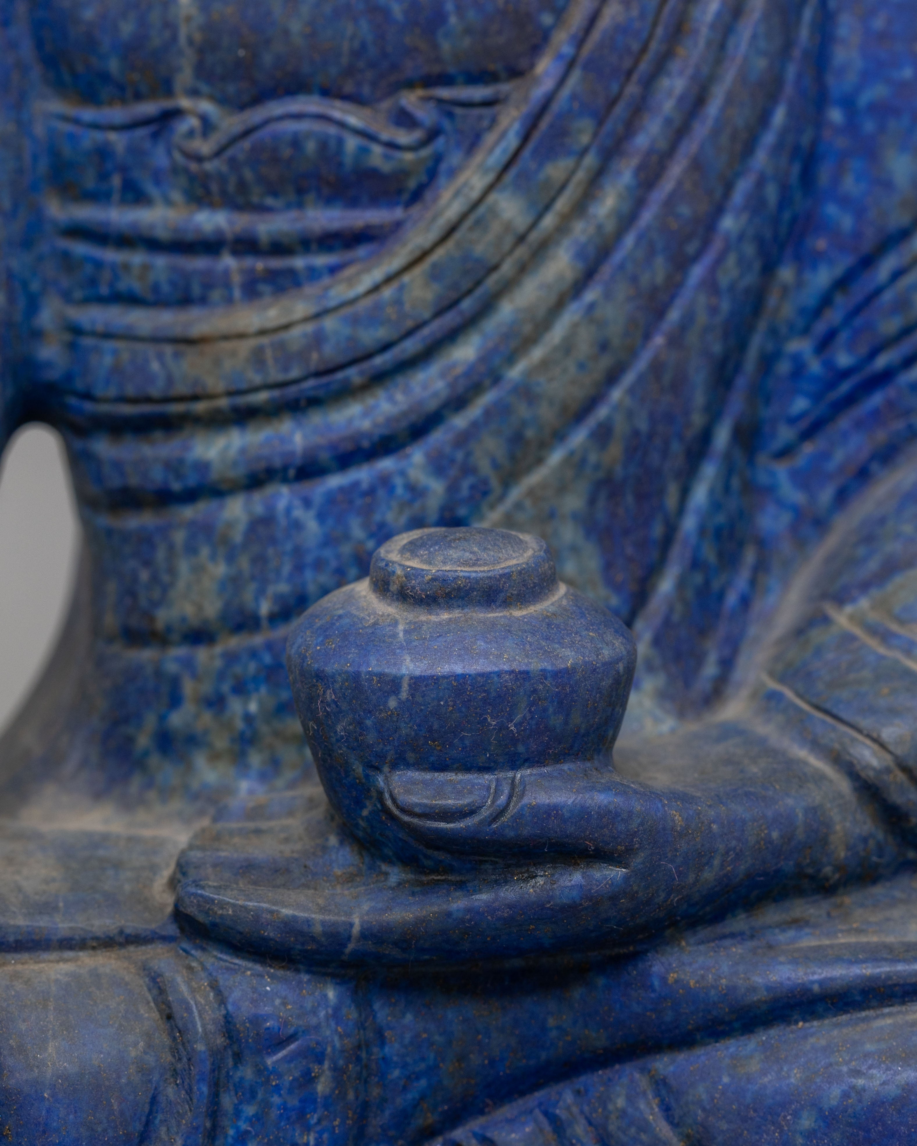 Bhaisajyaguru Medicine Buddha Sculpture | Tibetan Healing Deity