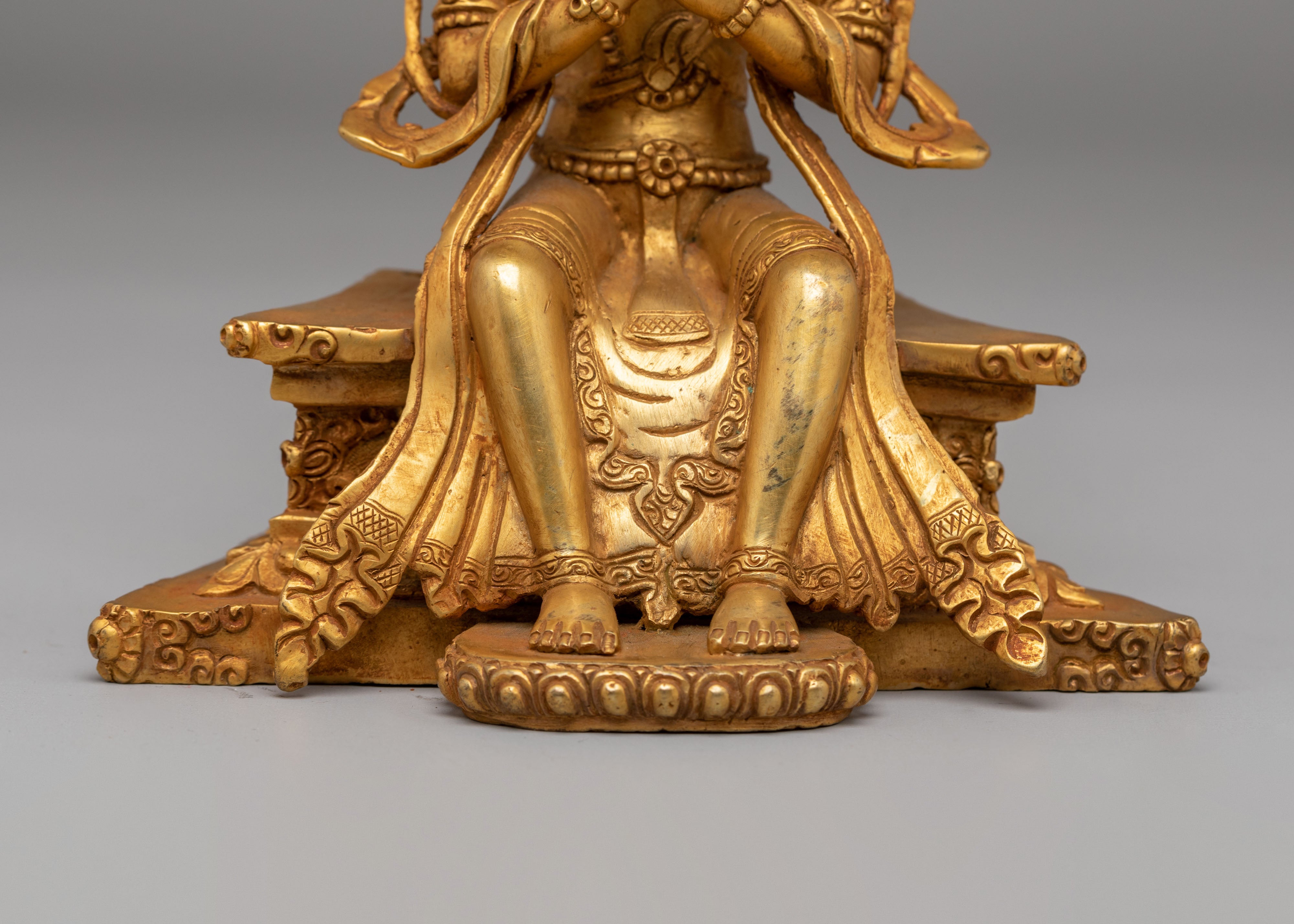 Buddhist Maitreya Buddha Sculpture | Sacred Future Buddha Sculpture