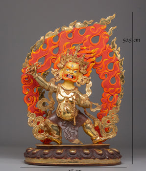 Vajrapani Handcrafted Sculpture