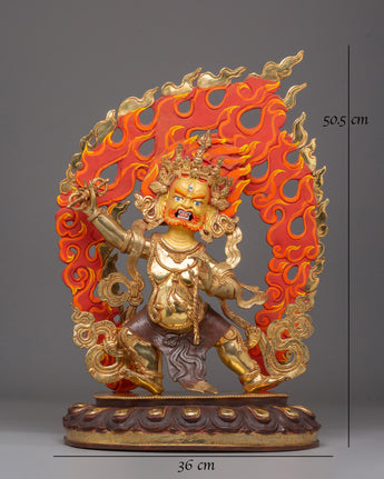 Vajrapani Handcrafted Sculpture