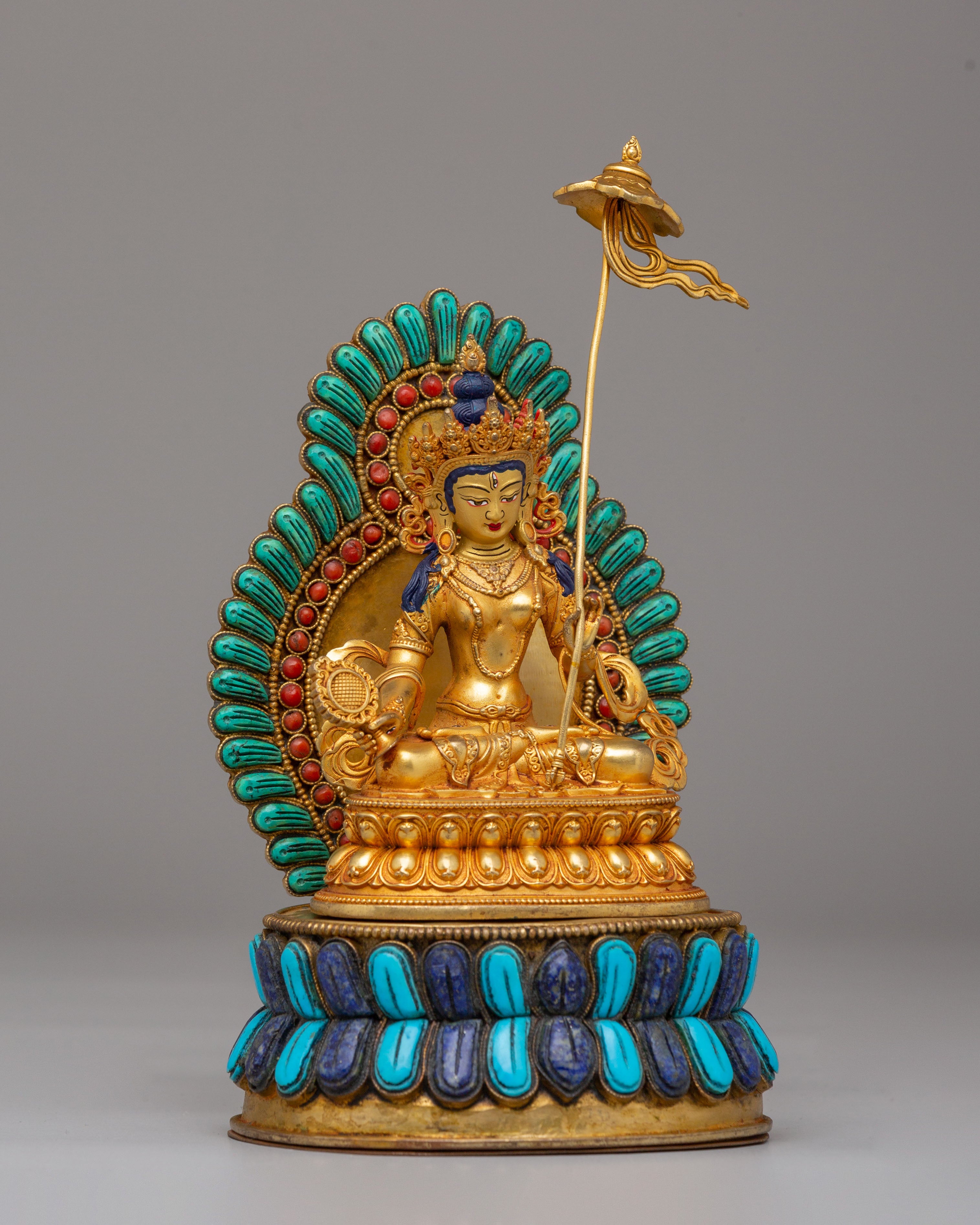 Manifestation of Compassion Dukar Statue | Symbol of Spiritual Awakening