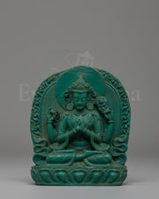 Tibetan Avalokiteshvara Statue 