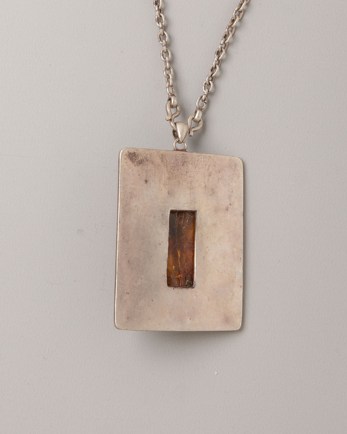 Handmade Spiritual Locket | Pure Silver Devotional Pendant