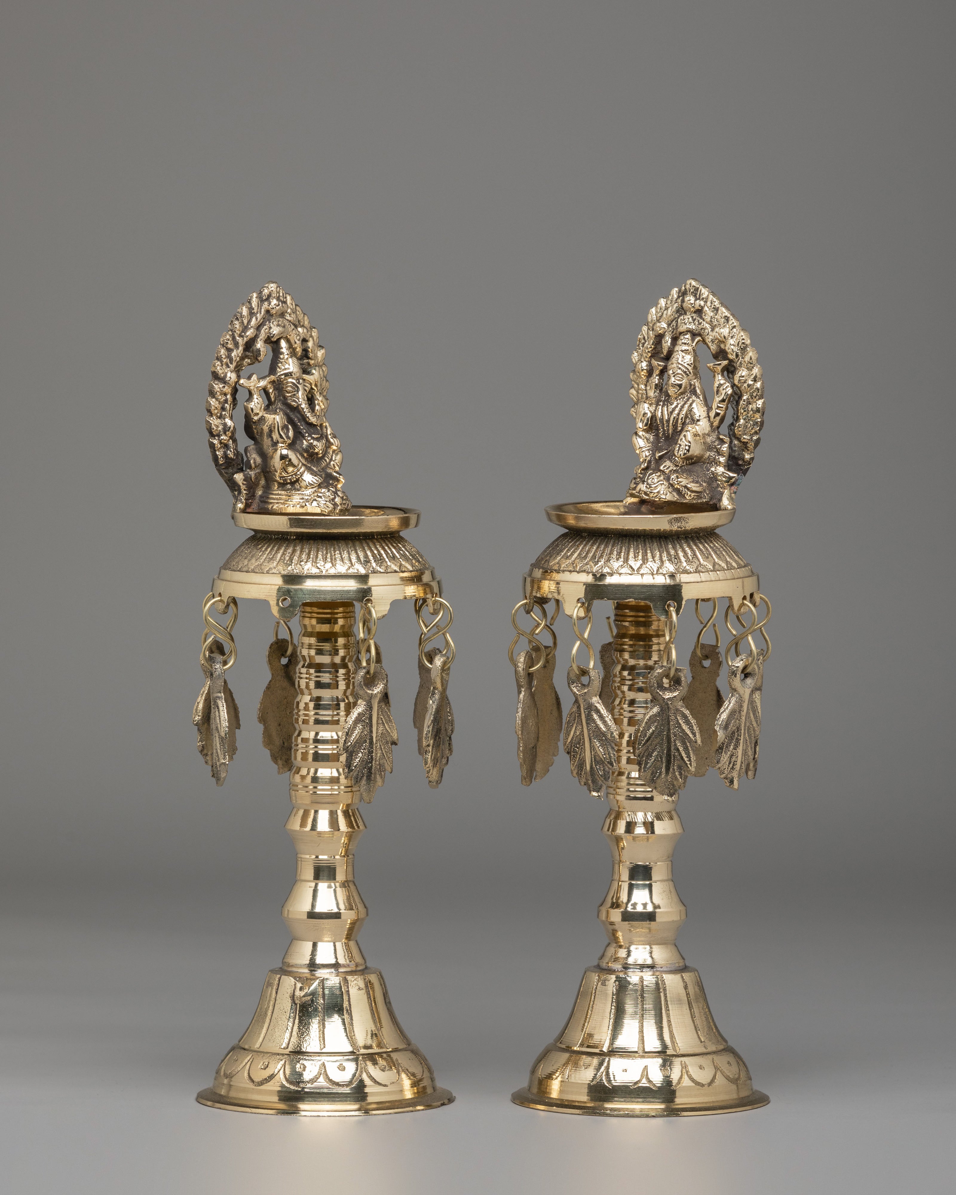 Oil Lamp Set for Rituals | Perfect for Meditation, Prayer, and Spiritual Ceremonies