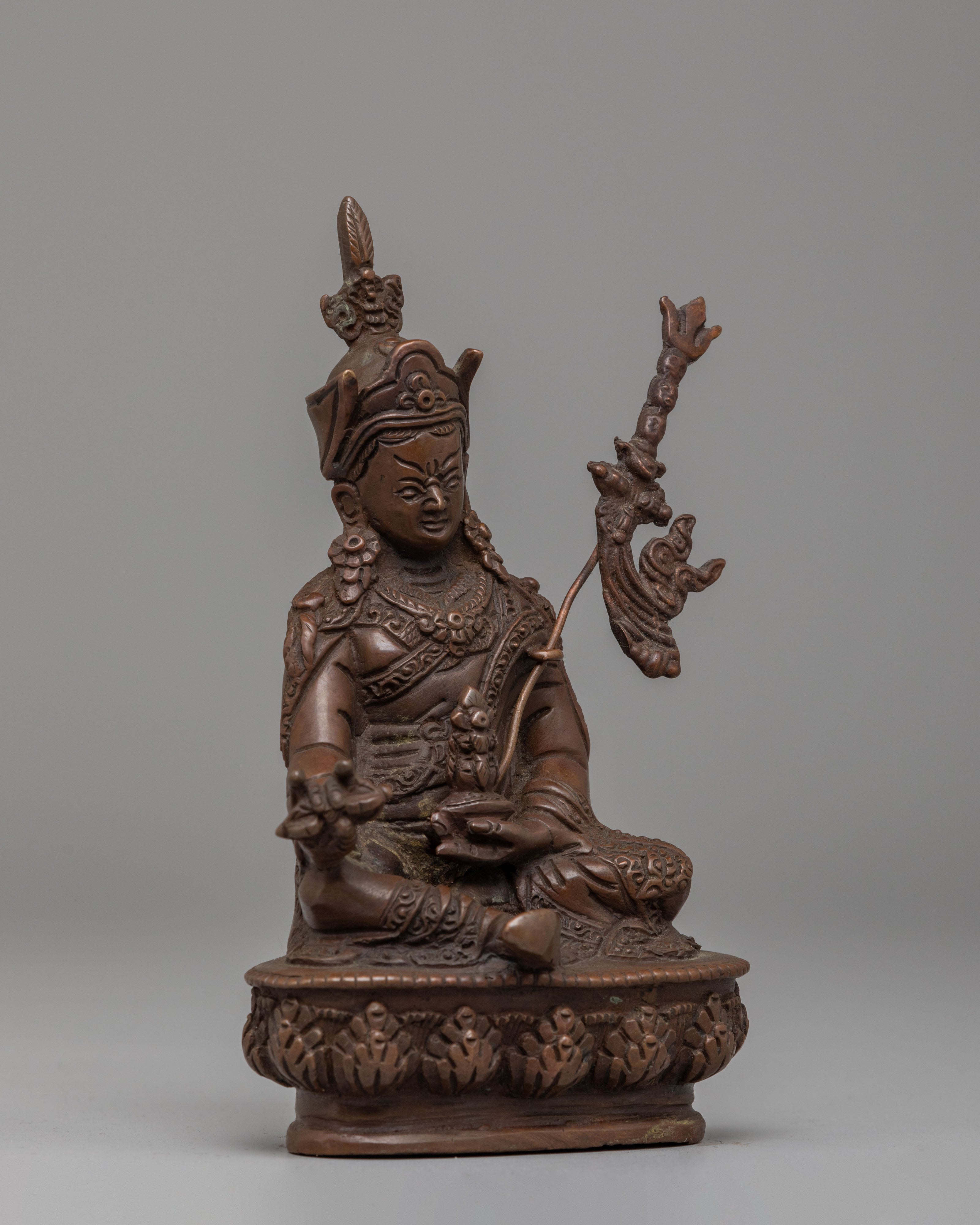 Guru Rinpoche Padmasambhava Sculpture | Tibetan Master