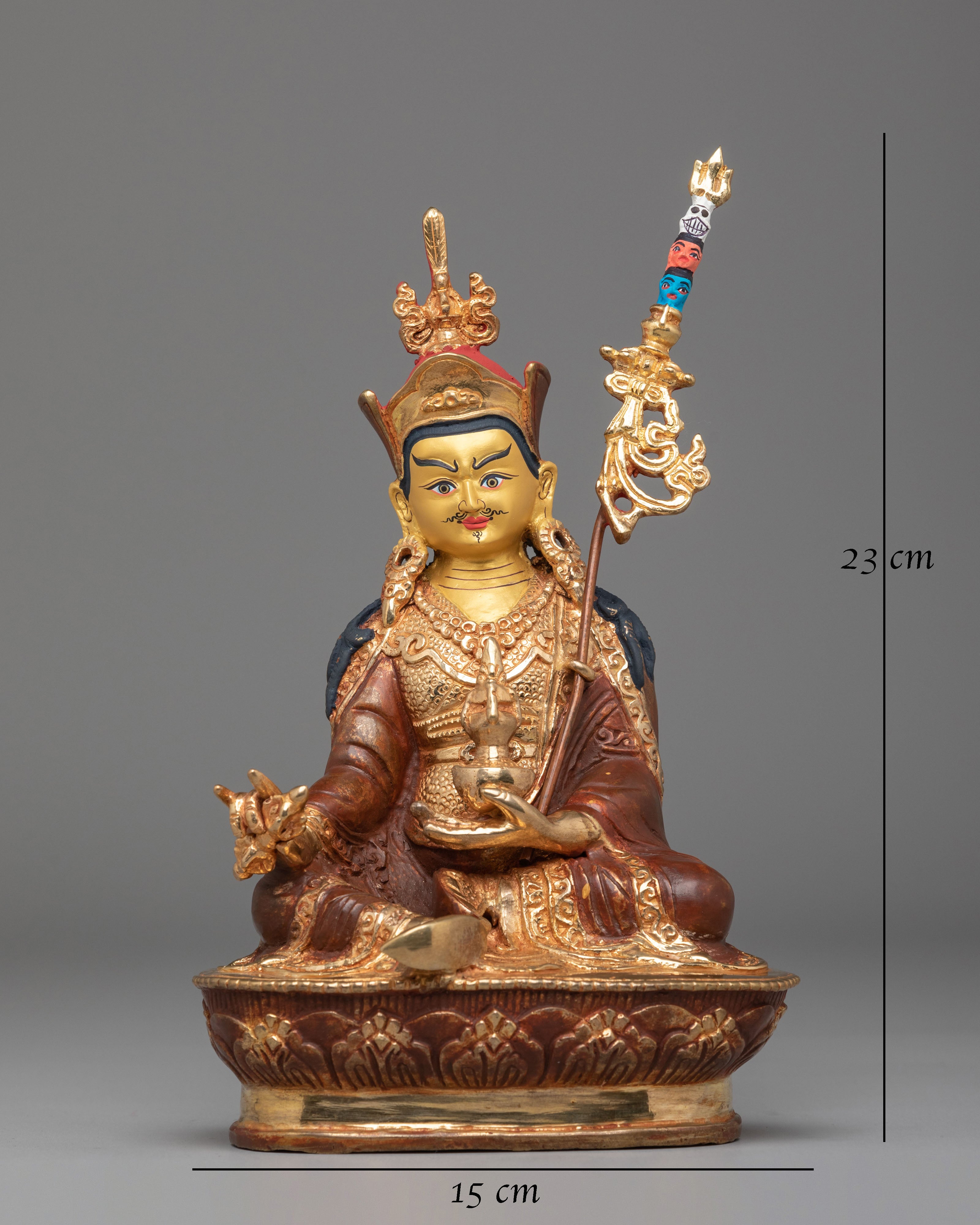Padmasambhava Guru Rinpoche Sculpture | Himalayan Buddhist Art
