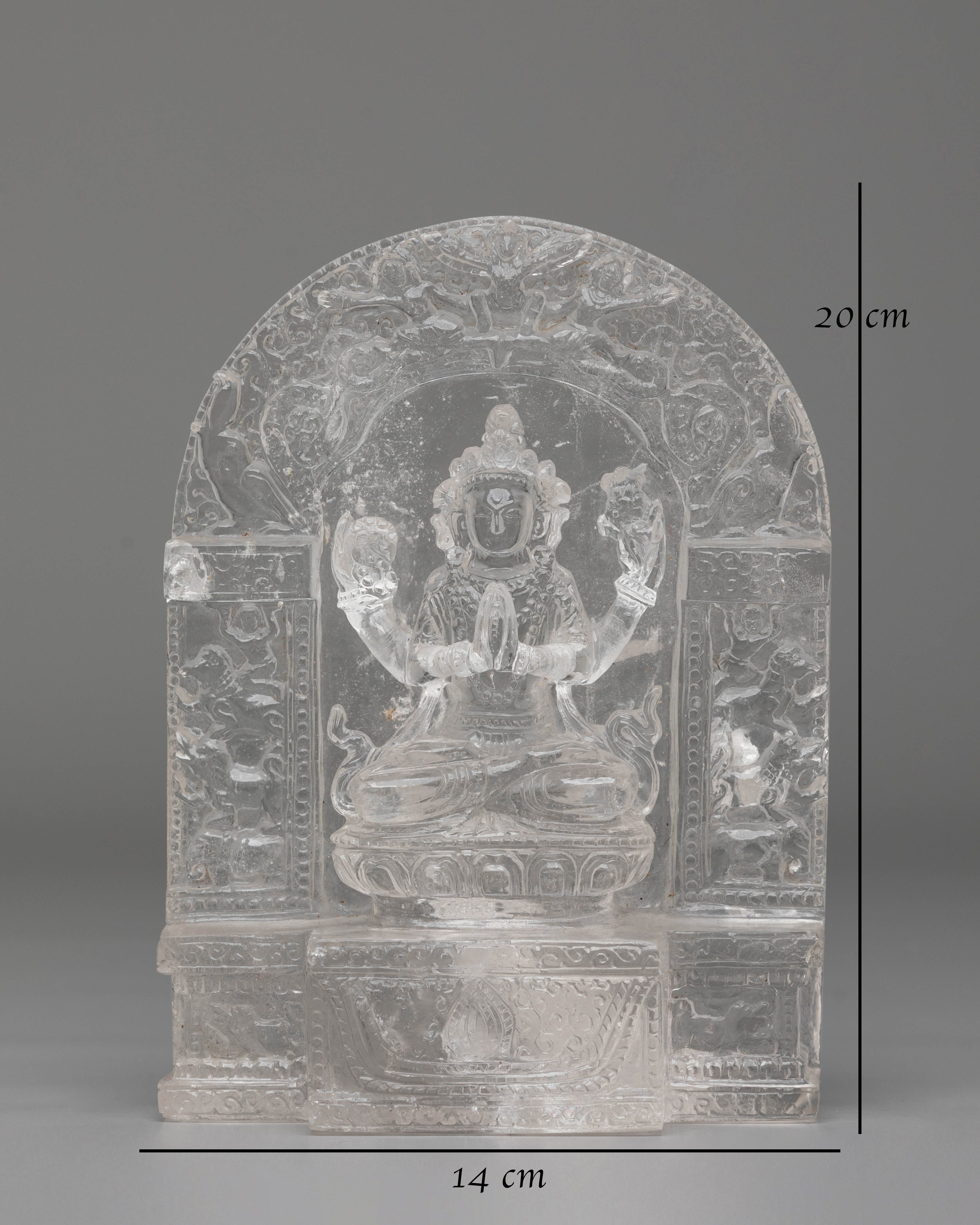 Handcrafted Chenrezig Statue of Compassion | Bodhisattva of Compassion