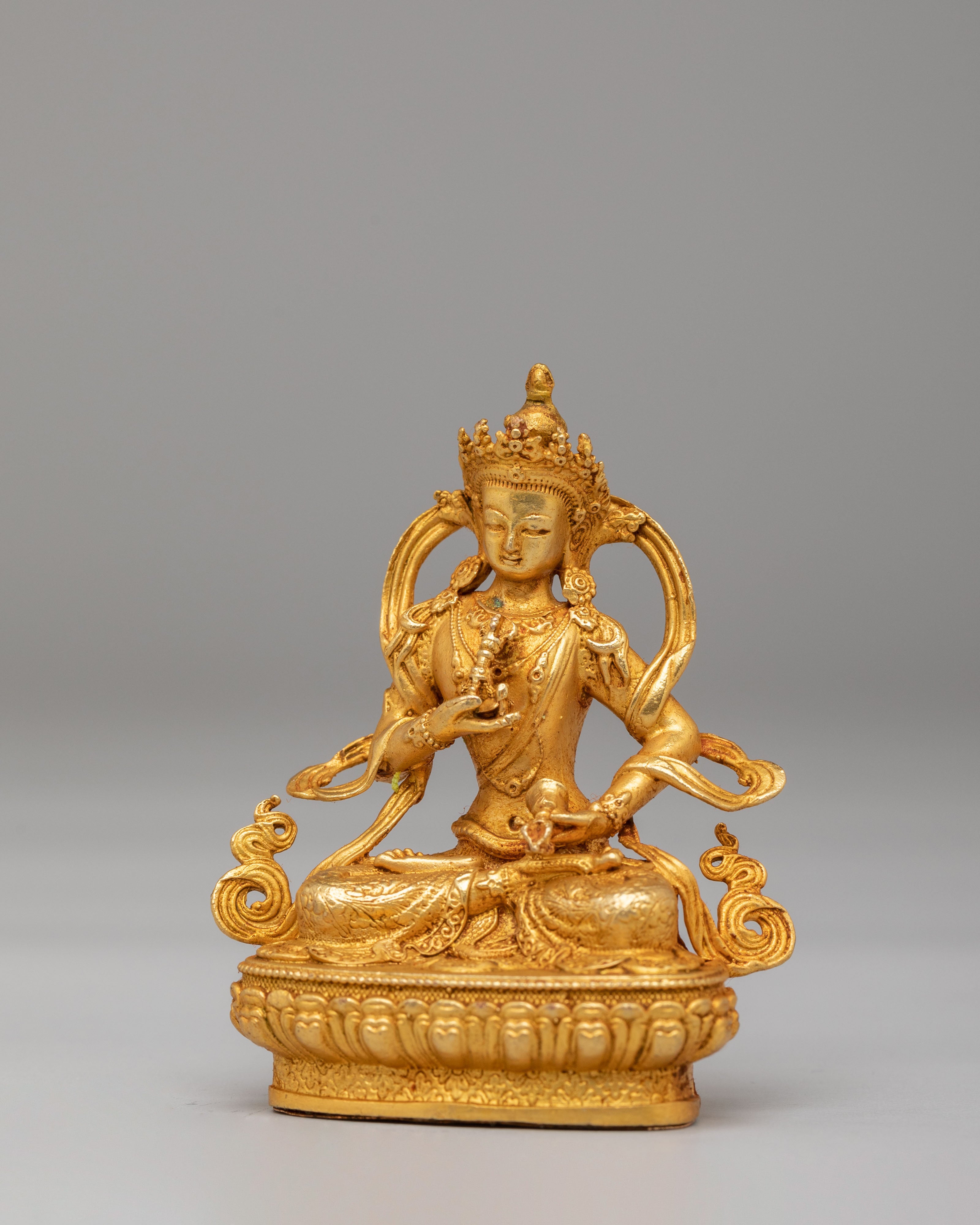 Sacred Buddhist Purity Deity Statue | Vajrasattva Figurine for Meditation