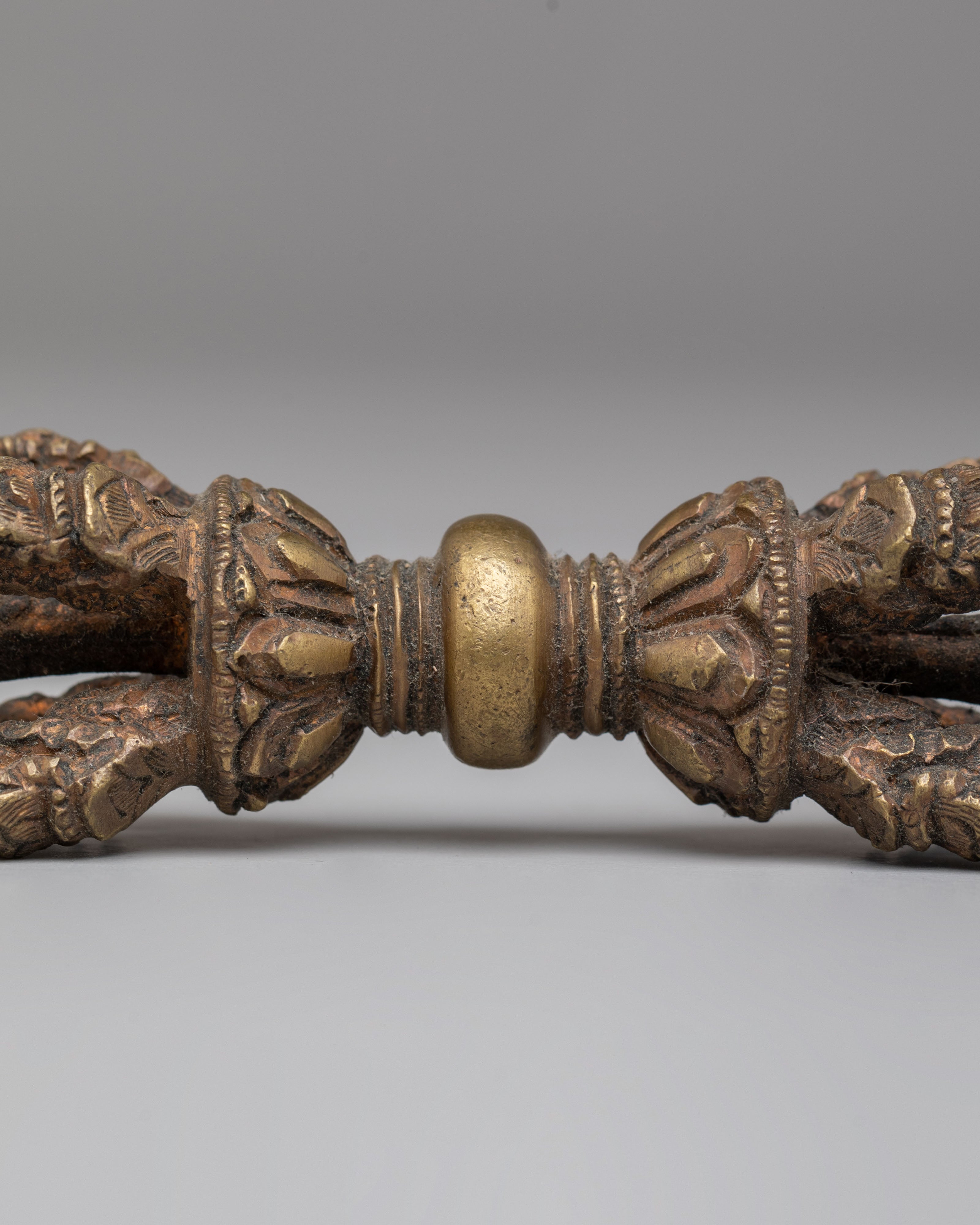 Sacred Himalayan Buddhist Vajra | Handcrafted Dorje for Spiritual Protection