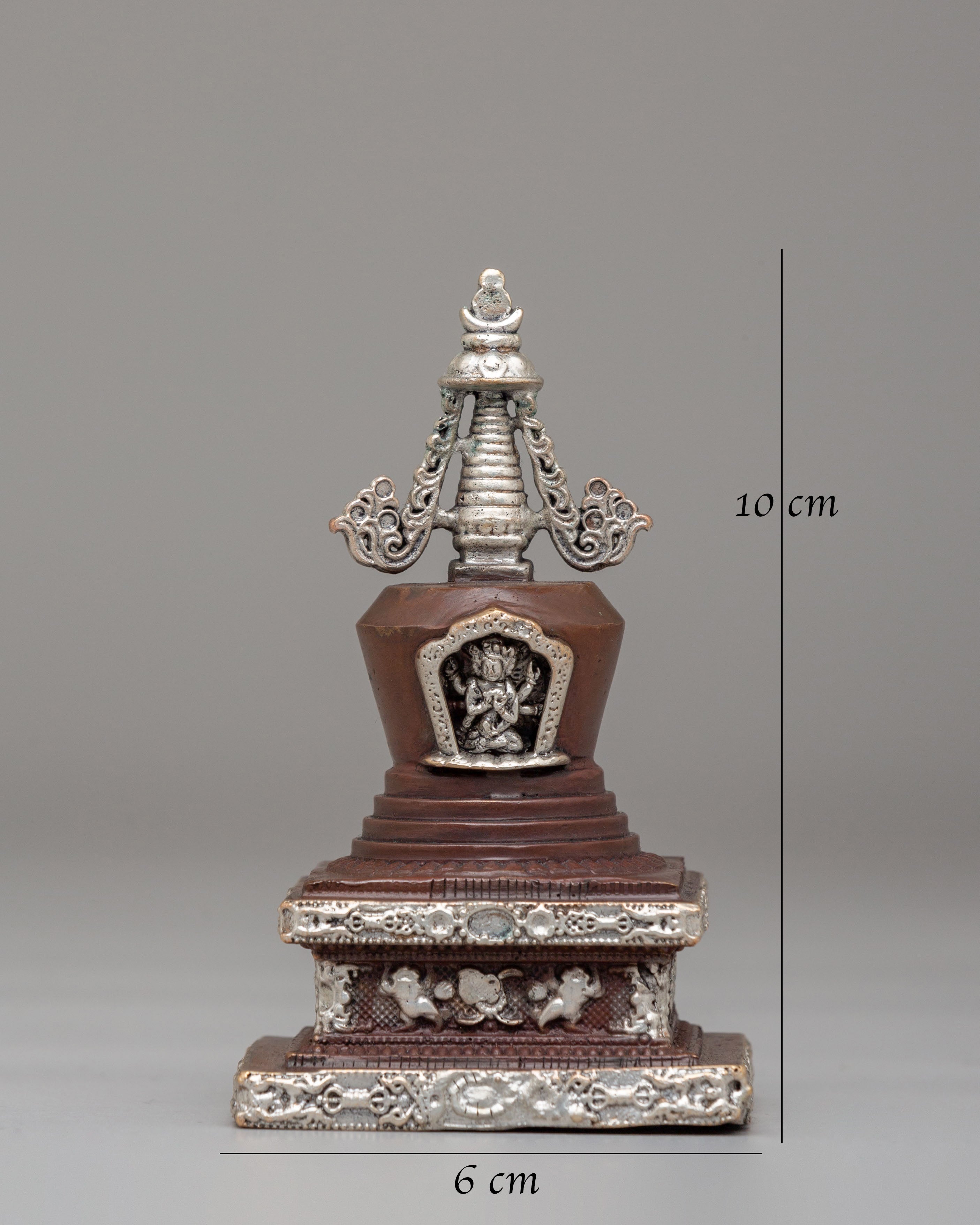 Handcrafted Namgyal Chorten Stupa | Traditional Tibetan Ritual Item