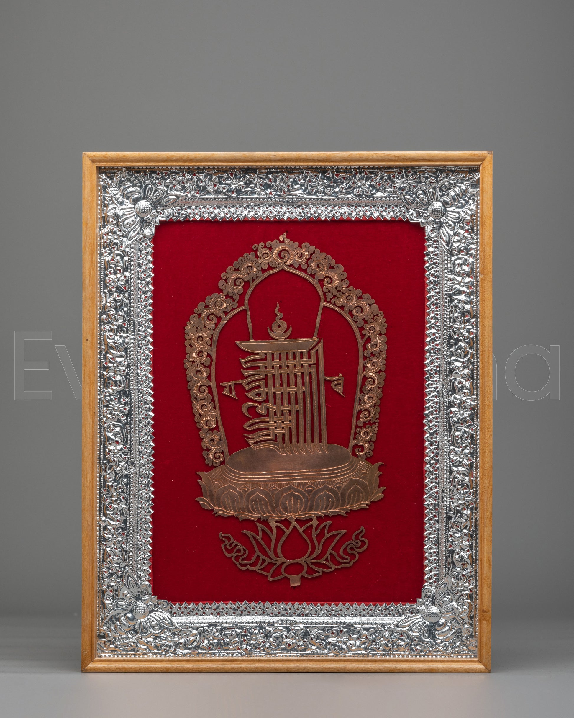 Framed Kalachakra Wall Hanging