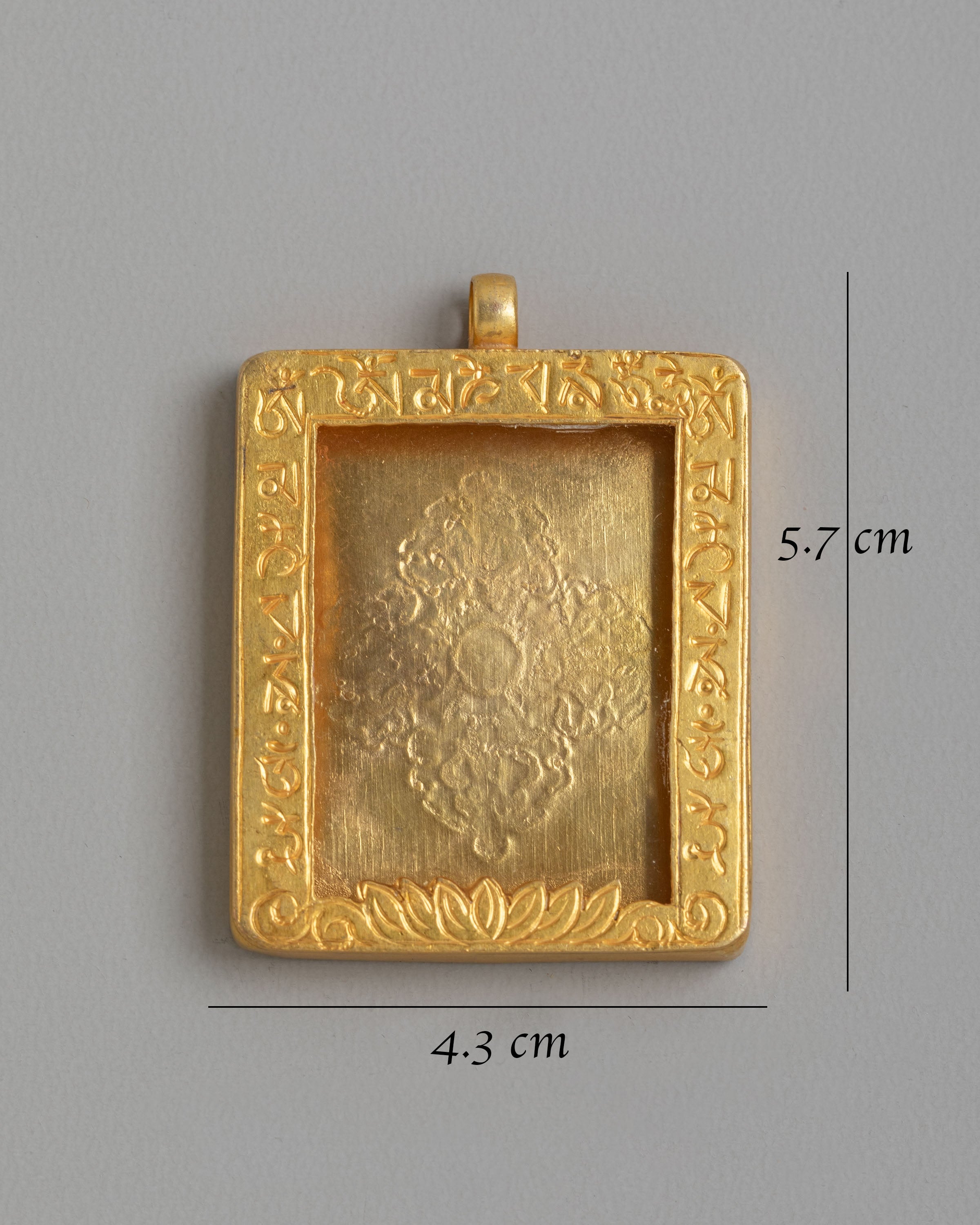 Handmade Bishwo Vajra Locket | Symbol of Protection and Strength