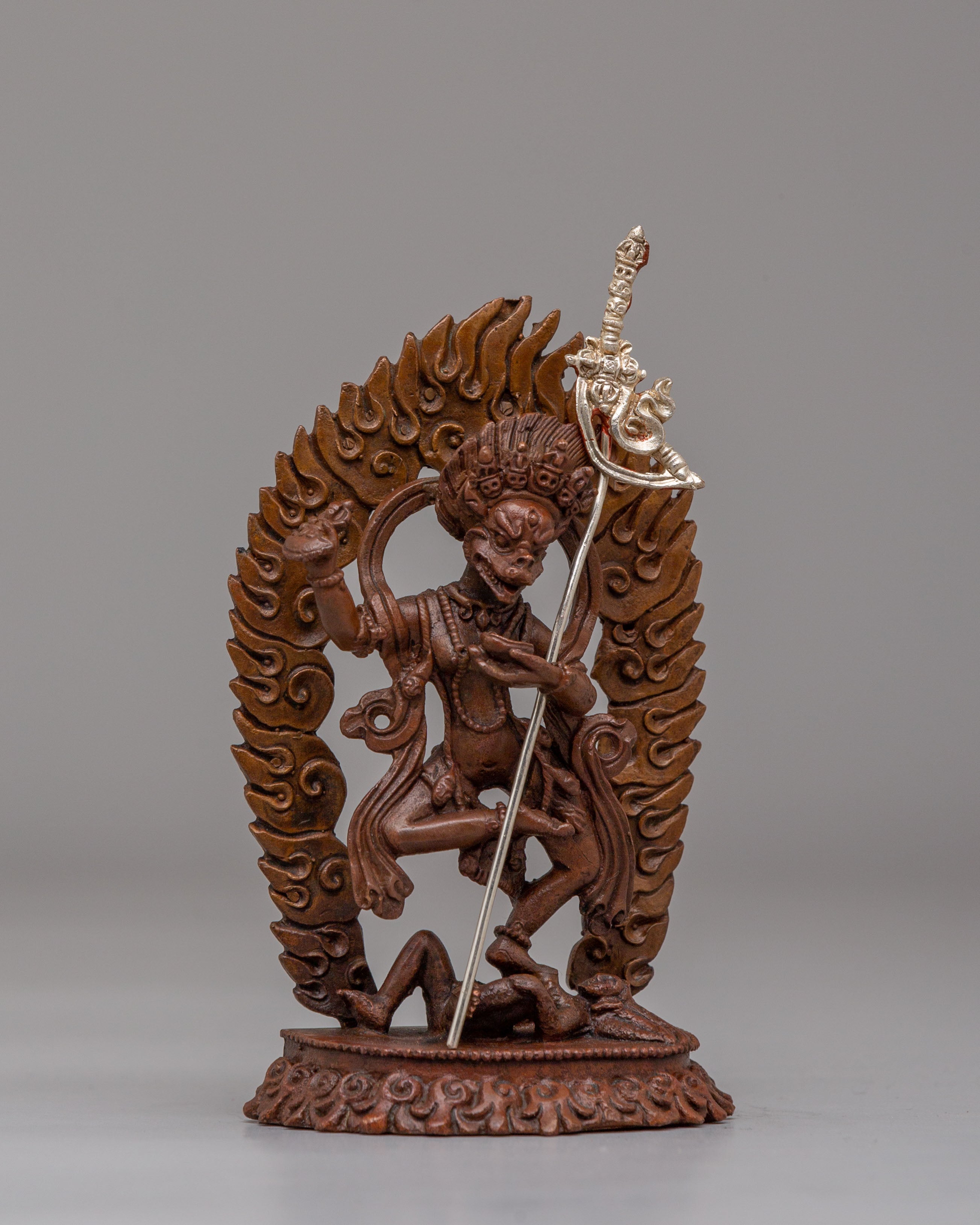 Simhamukha Statue for Sacred Altar | Fierce Lion-Faced Dakini