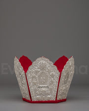 Handcrafted Silver Ritual Crown