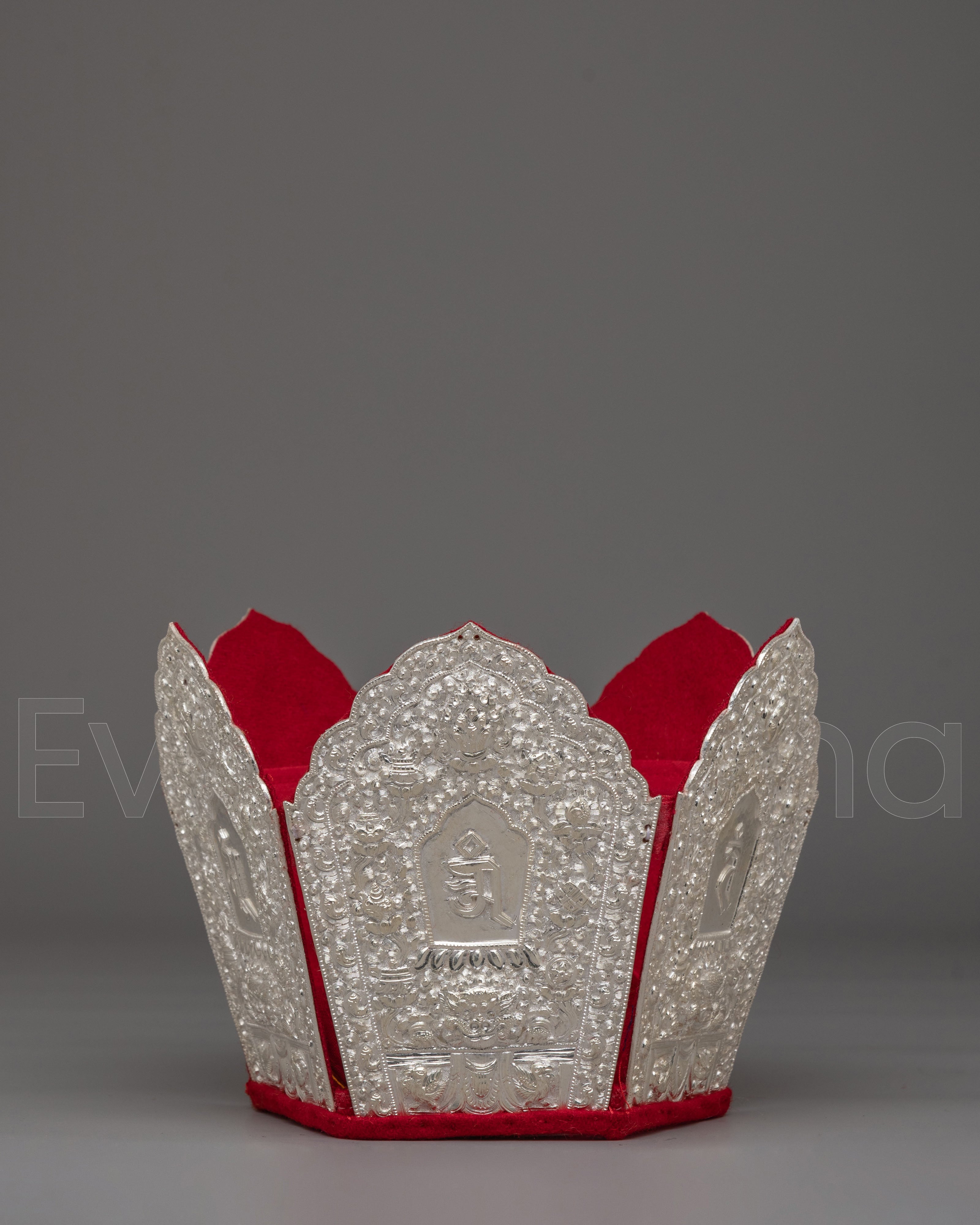 Handcrafted Silver Ritual Crown
