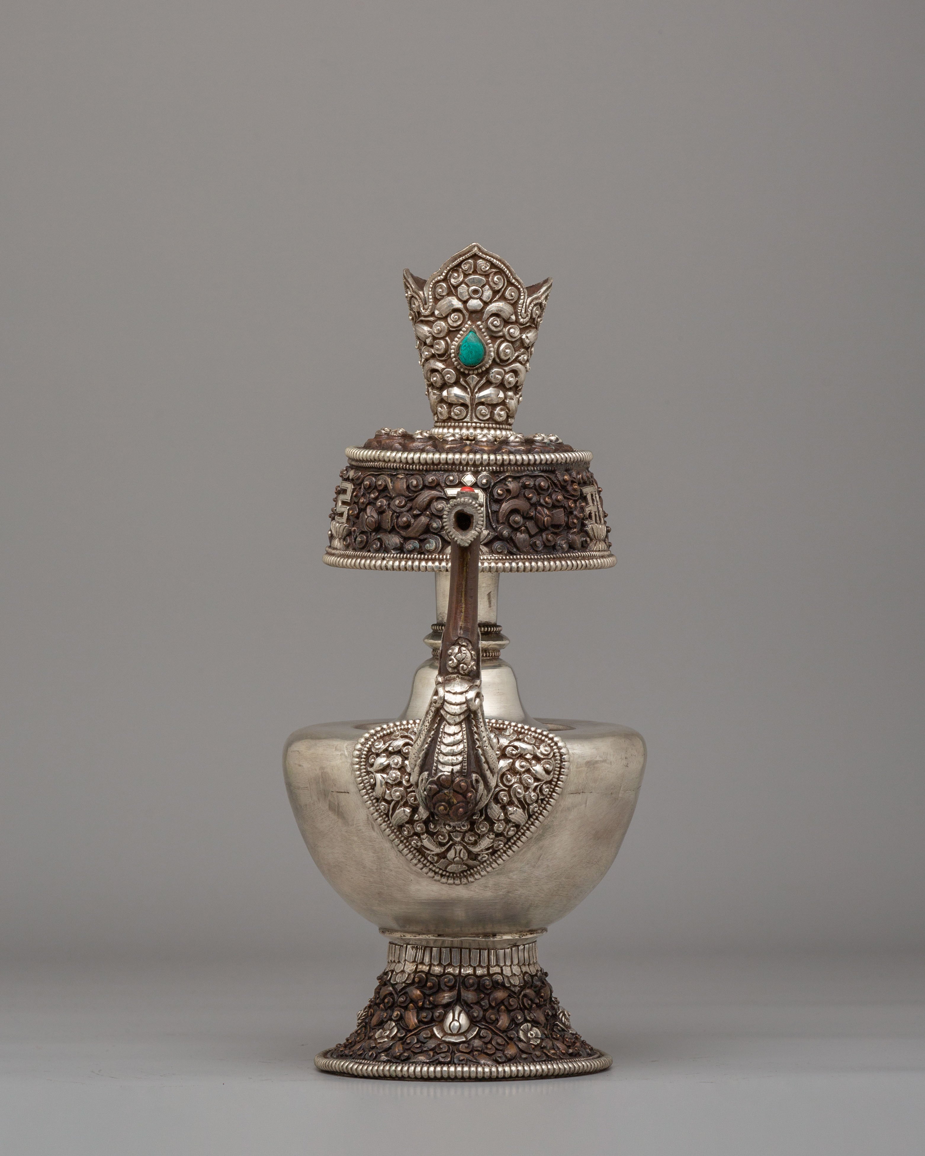 Spiritual Buddhist Ritual Bhumba Set | Sacred Tibetan Water Offerings