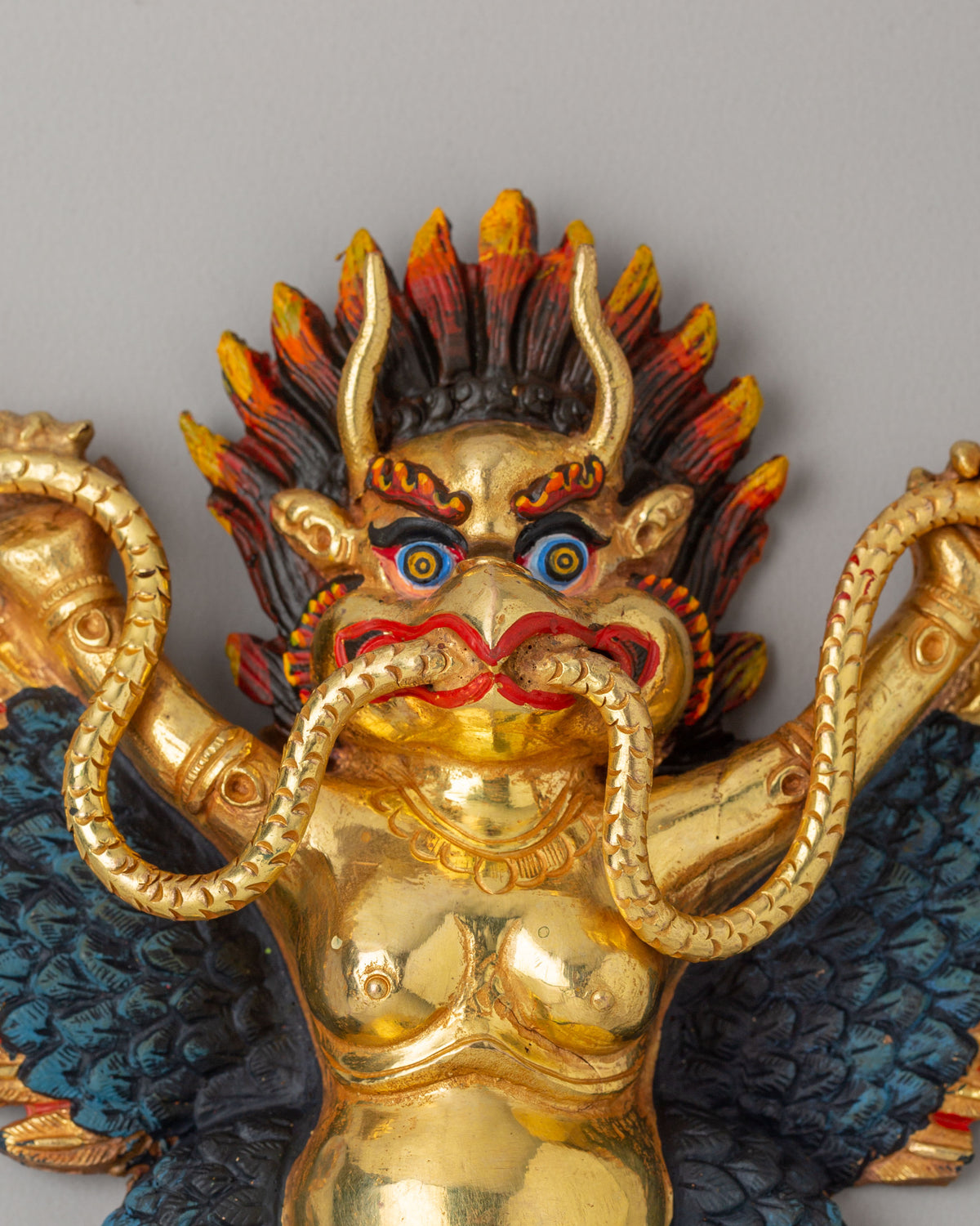 Himalayan Garuda Protector Wall Hanging | Sacred Decor for Spiritual Protection