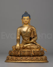Sacred Ritual Shakyamuni Buddha Statue