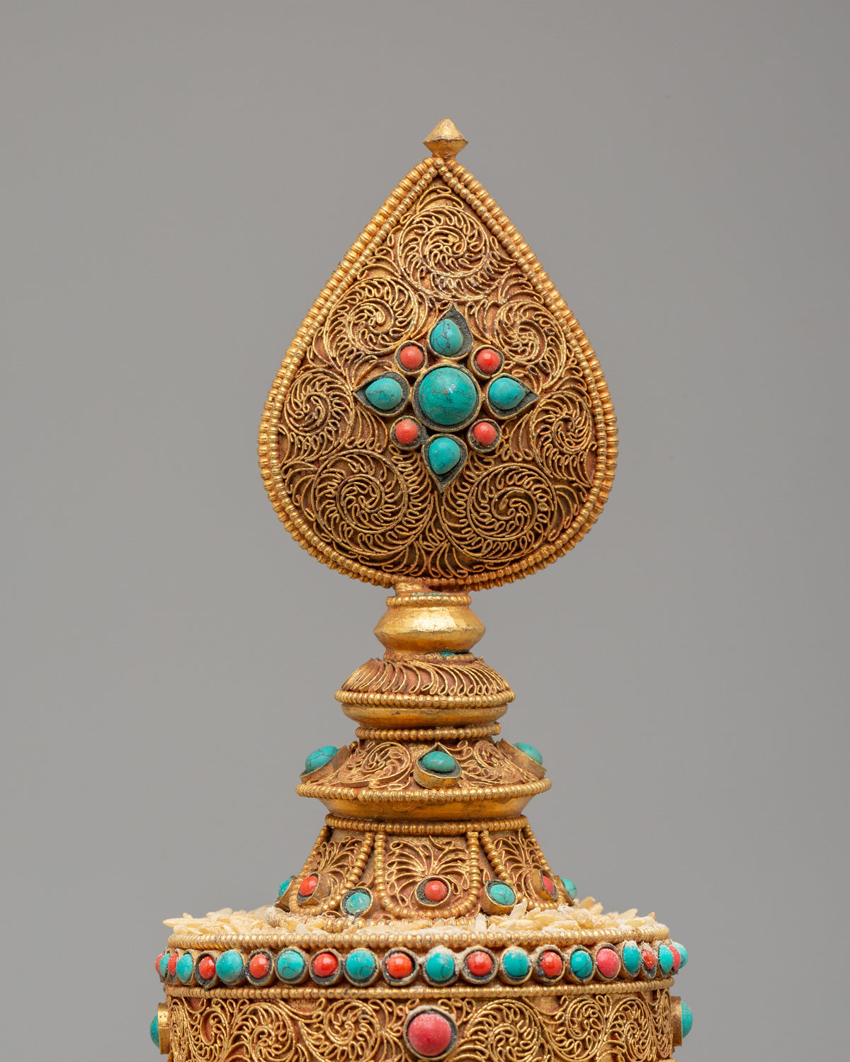 Vajrayana Altar Mandala Offering Set | Handcrafted Ritual Items