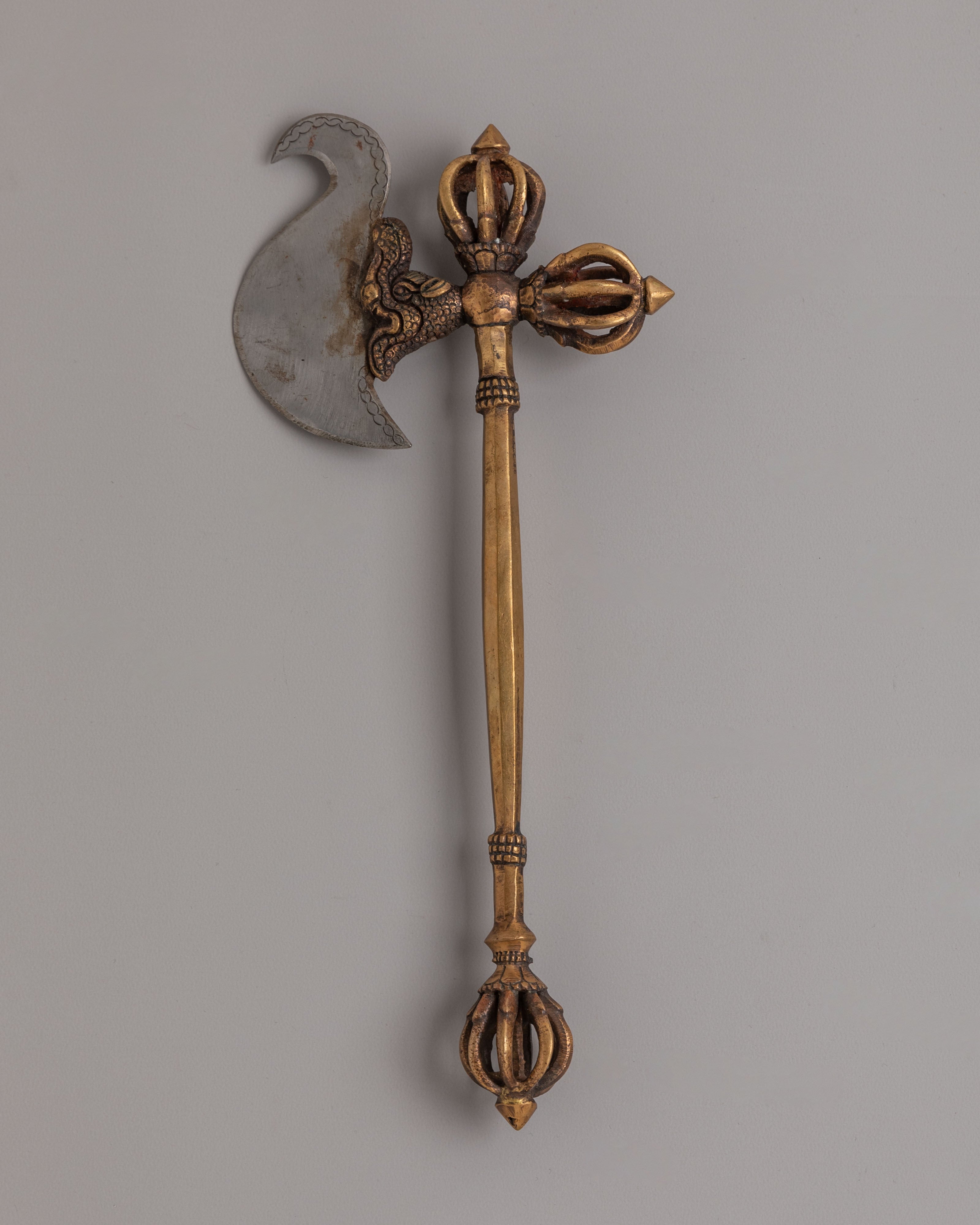 Tibetan Ritual Items Set | Handcrafted Religious Artifacts for Sacred Ceremonies