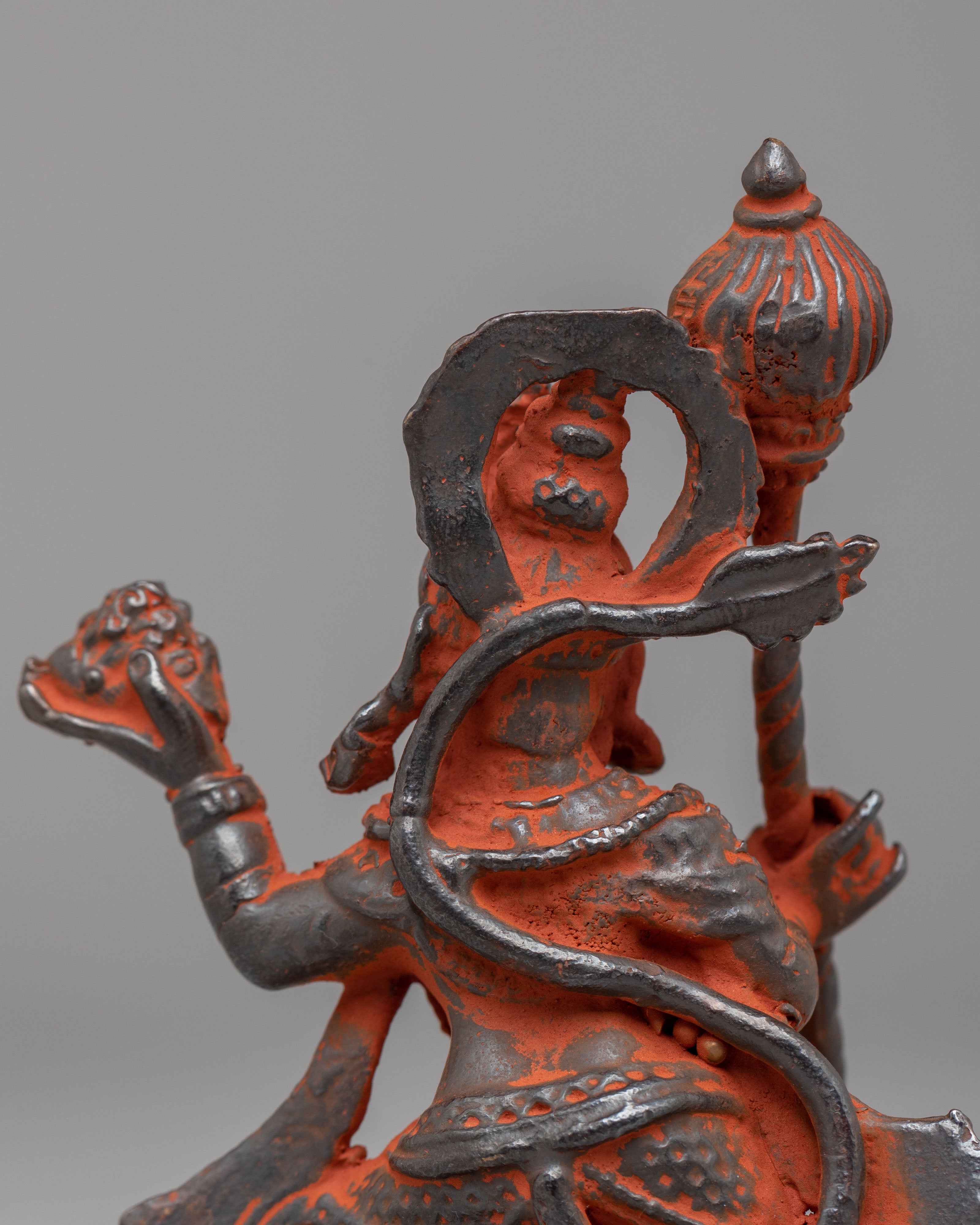 Sacred Hanuman Statue | Handcrafted Hindu God Sculpture