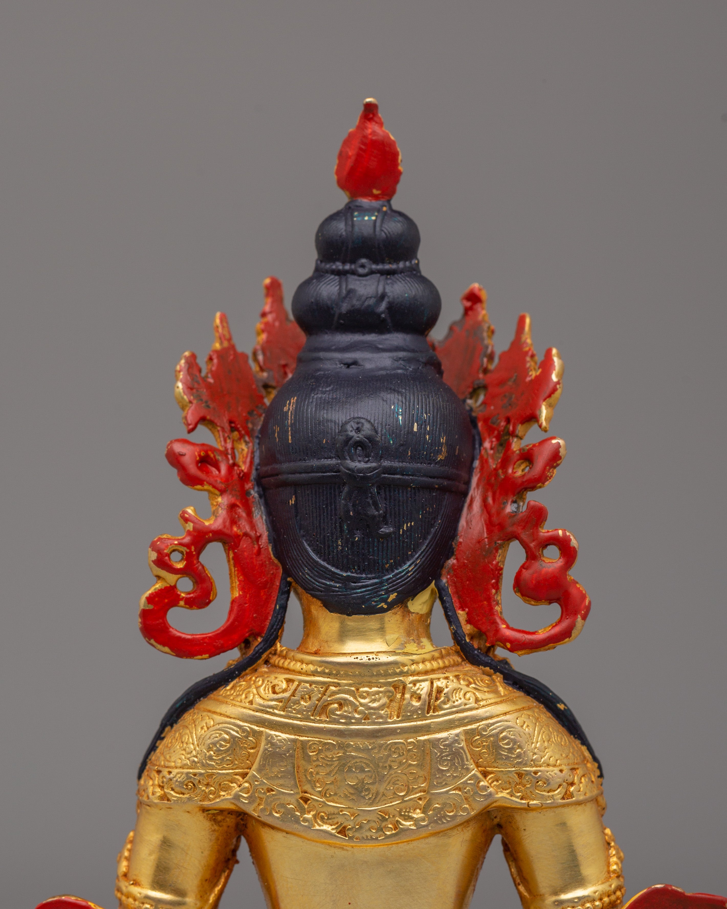 Handmade Buddhist Amitayus Statue | Symbol of Infinite Life