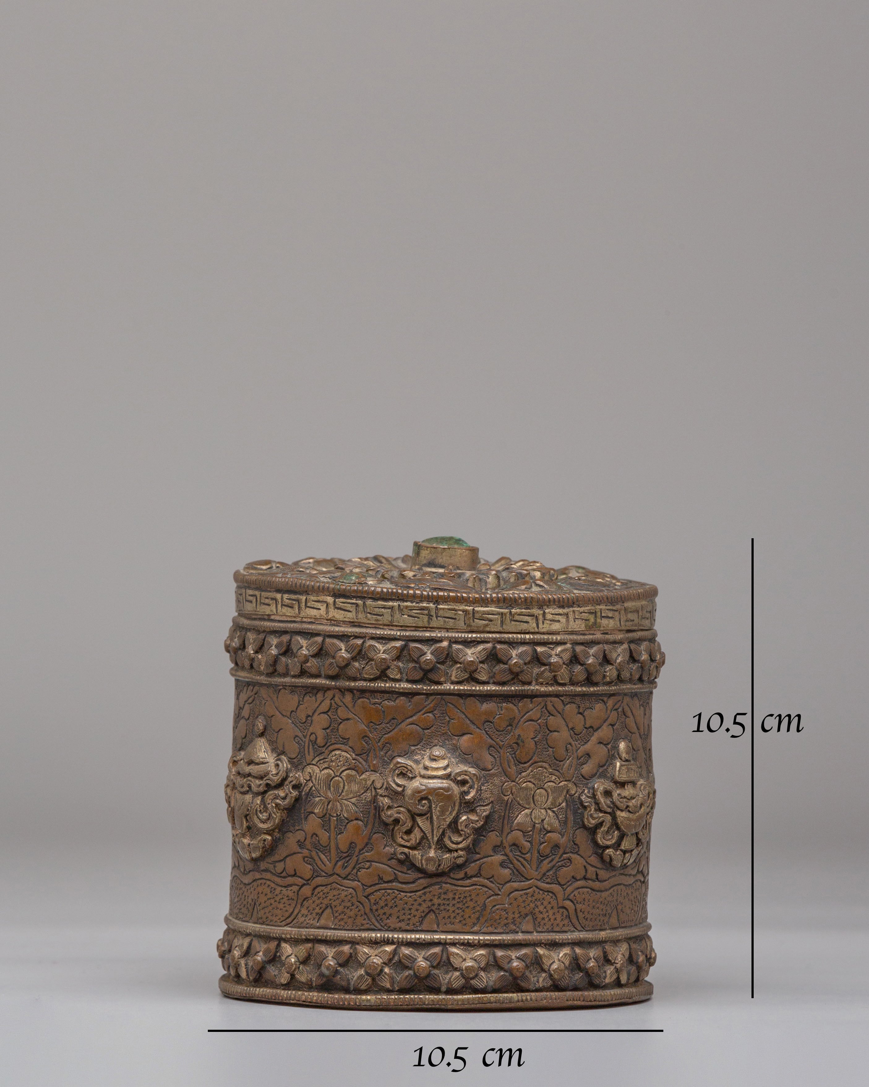 Traditional Himalayan Jewellery Box |  Unique Treasure Box
