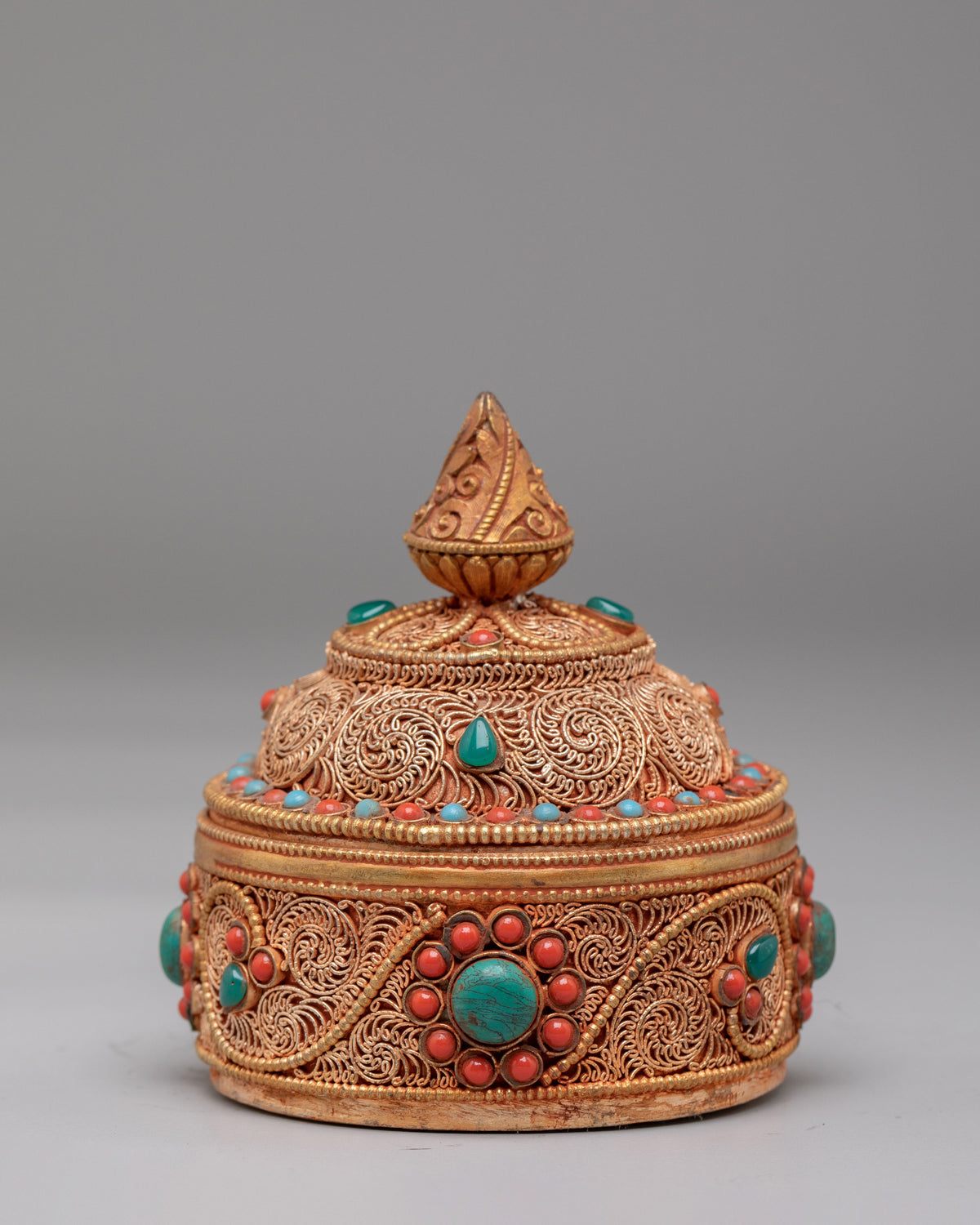 Sacred Altar Dhupur Rice Pot | Traditional Pot for Puja and Meditation
