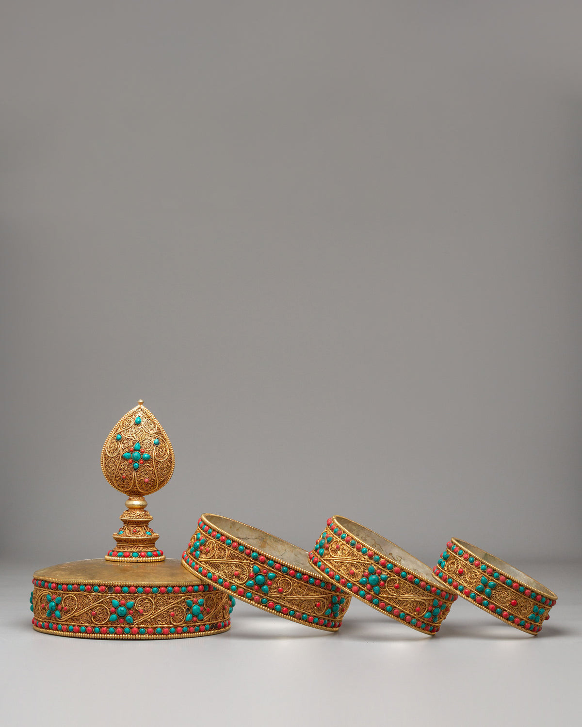 Buddhist Ritual Offering Set Mandala | Meditation & Spiritual Practices