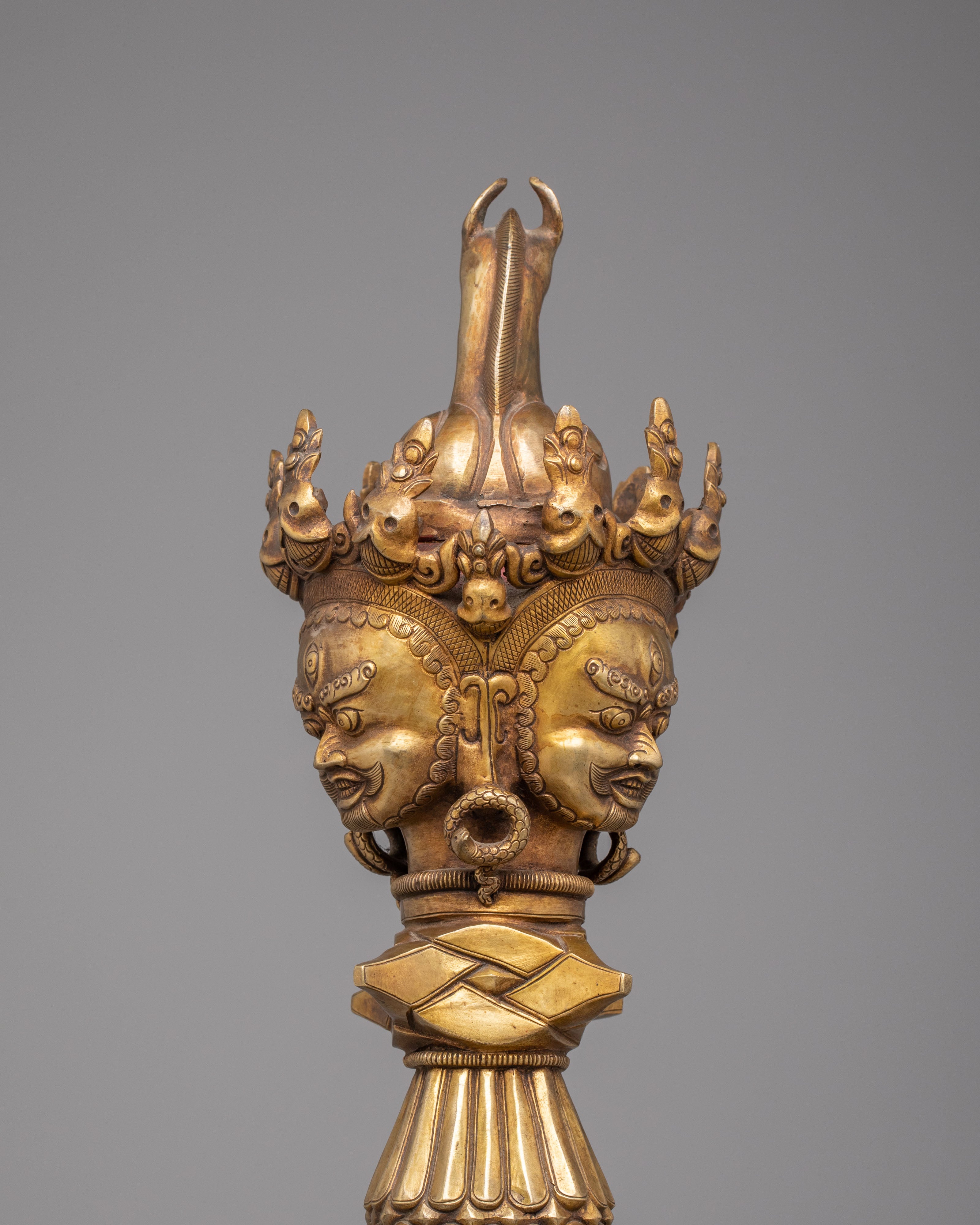 Handmade Hayagriva Phurba | Tantric Dagger for Spiritual Rituals