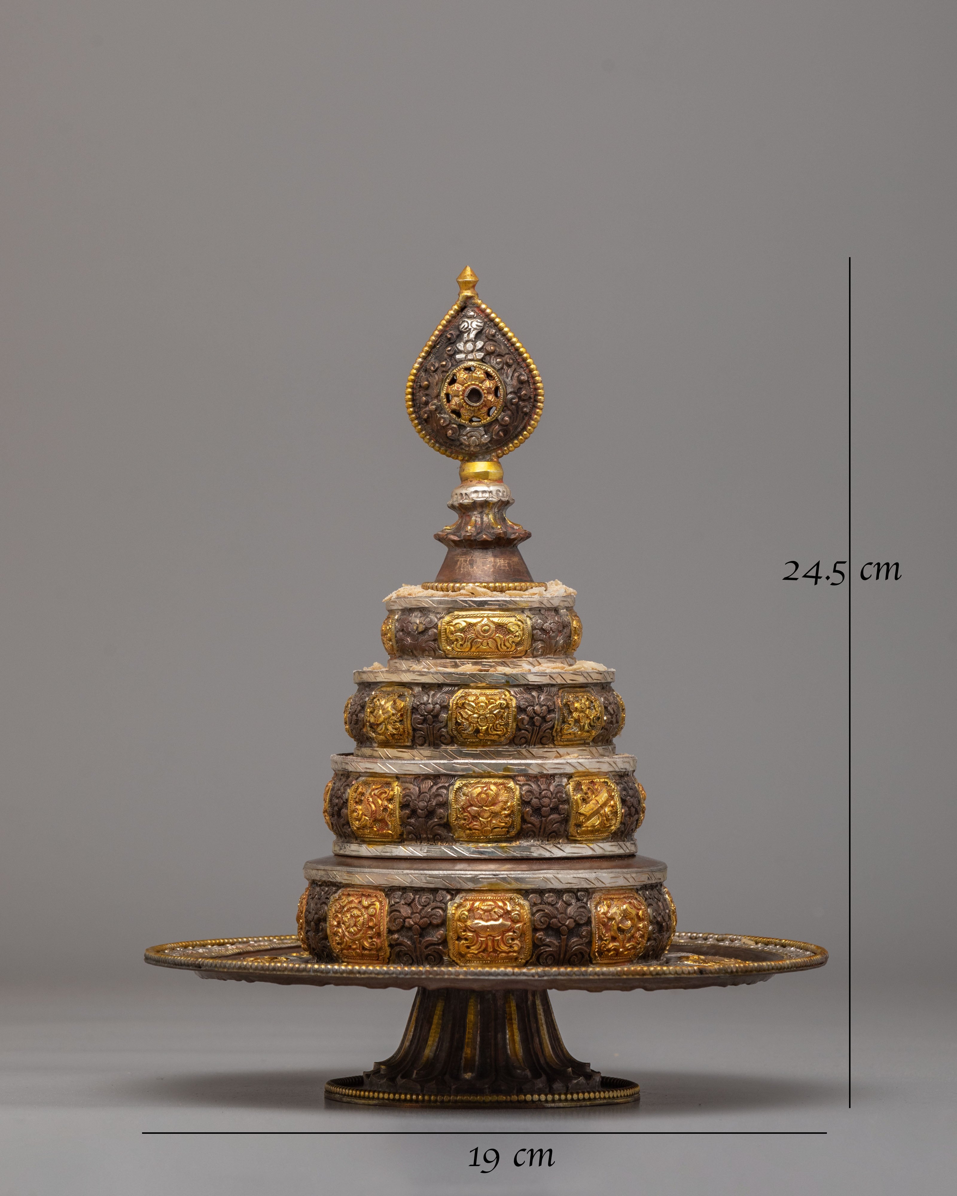 Tibetan Mandala Offering for Altar Use | Symbol of Sacred Harmony