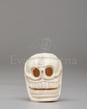 Buddhist Skull Sculpture 