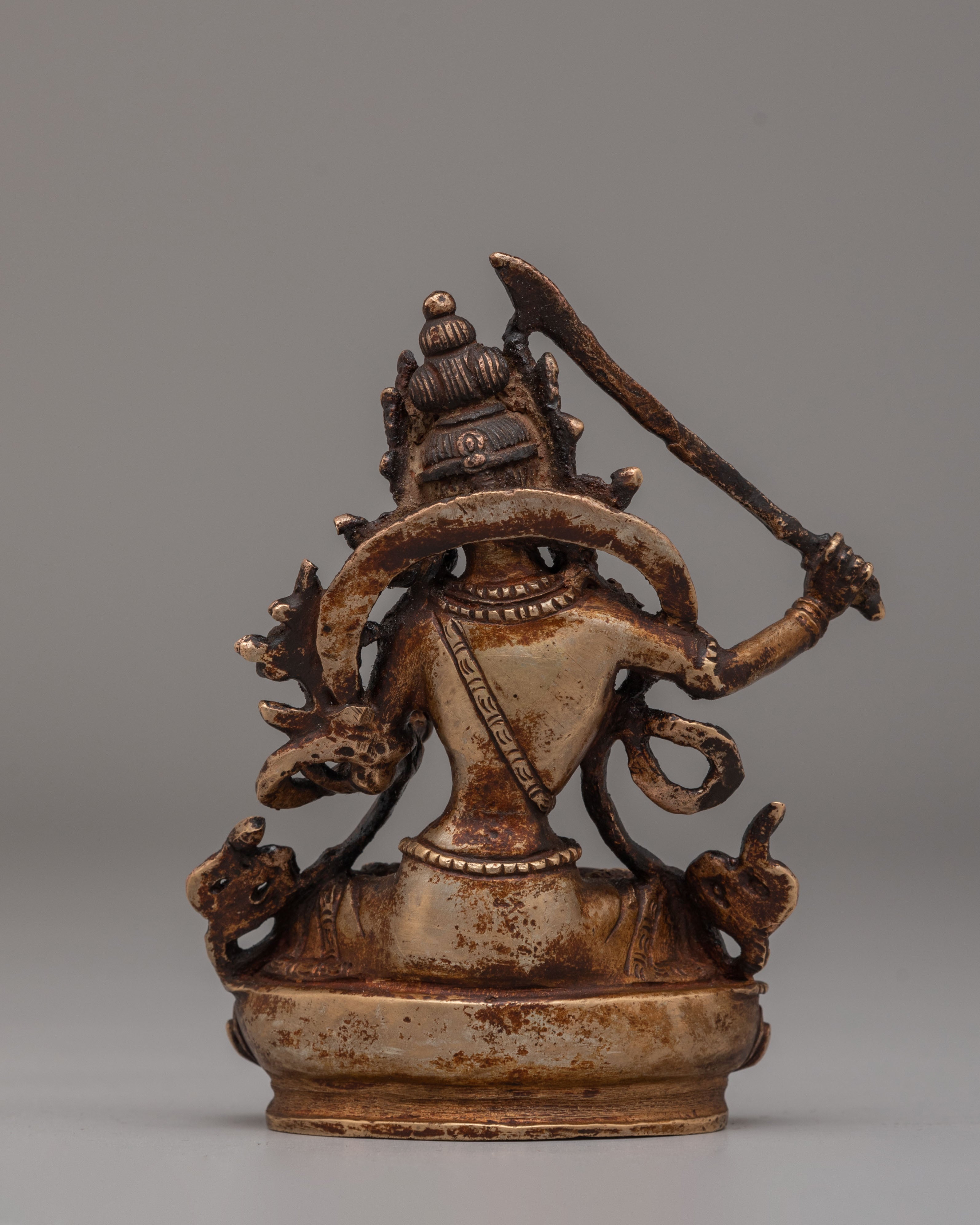 Tibetan Manjushri Deity Statue | Symbol of Wisdom