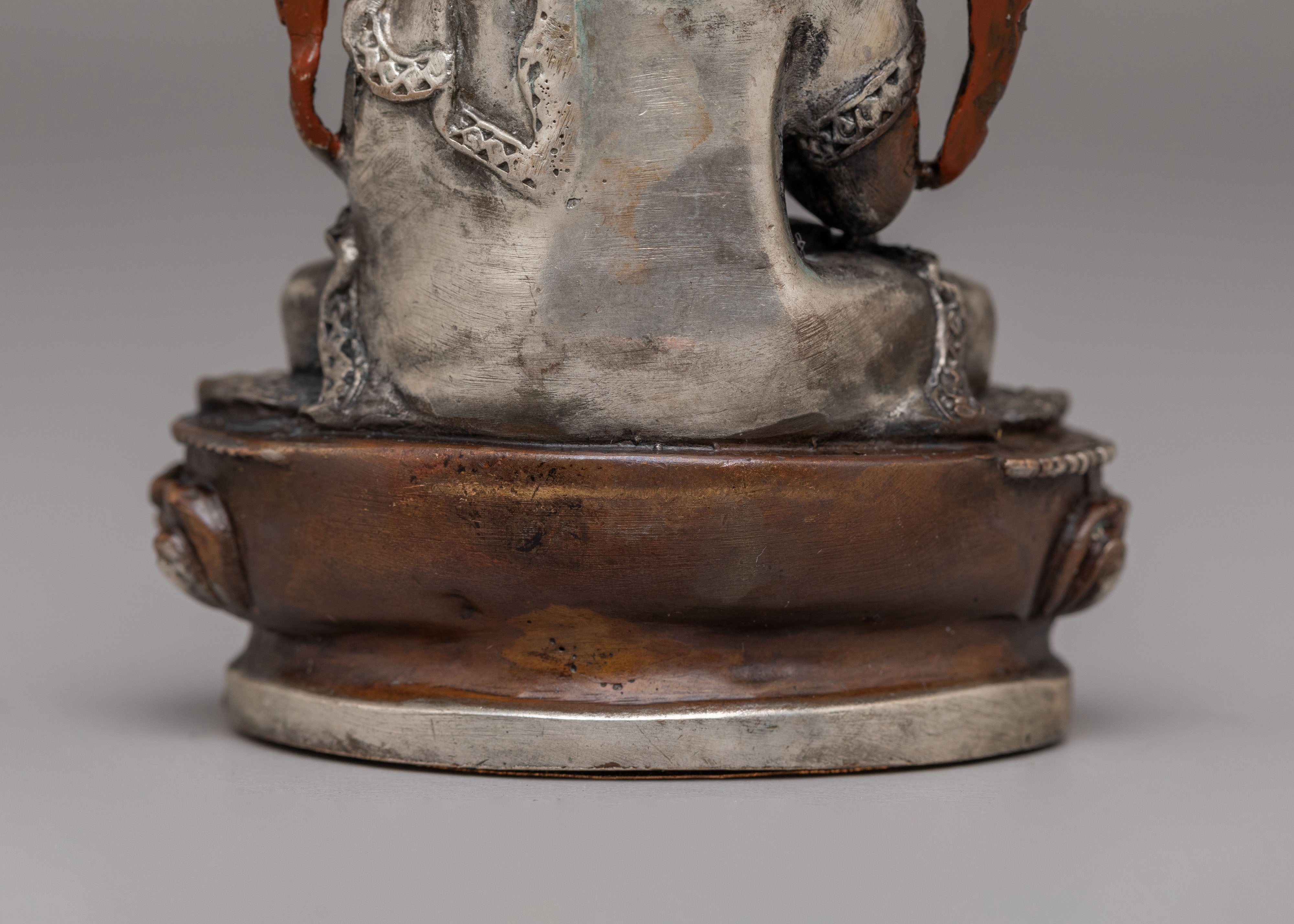 Traditional Tibetan Tsongkhapa Statue | Spiritual Decor